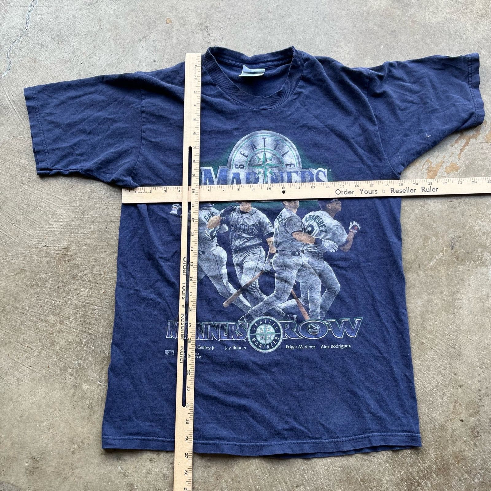 Vintage VINTAGE SEATTLE MARINERS 90S TEE SHIRT PRO PLAYER FITS M Size US M / EU 48-50 / 2 - 4 Thumbnail
