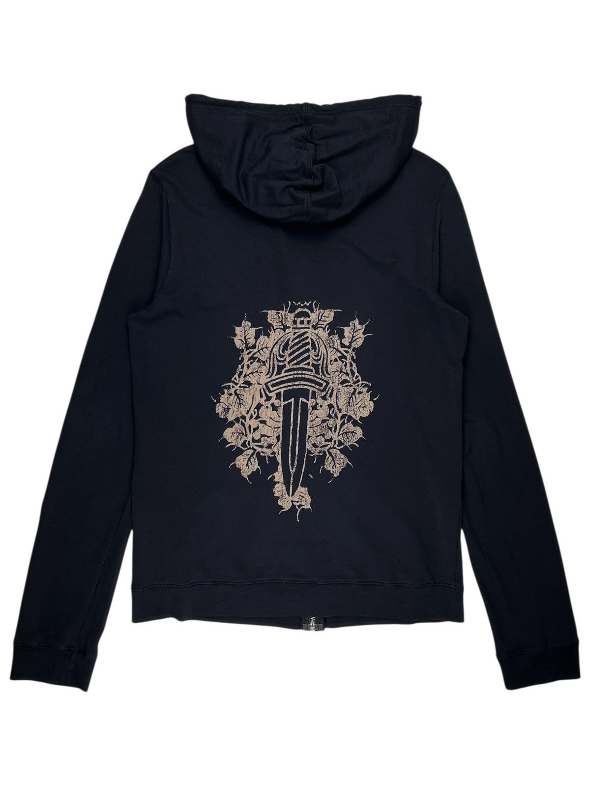 Chrome Hearts Chrome Hearts Vintage Dagger Vine Logo Zip Up Hoodie Size US S / EU 44-46 / 1 - 1 Thumbnail