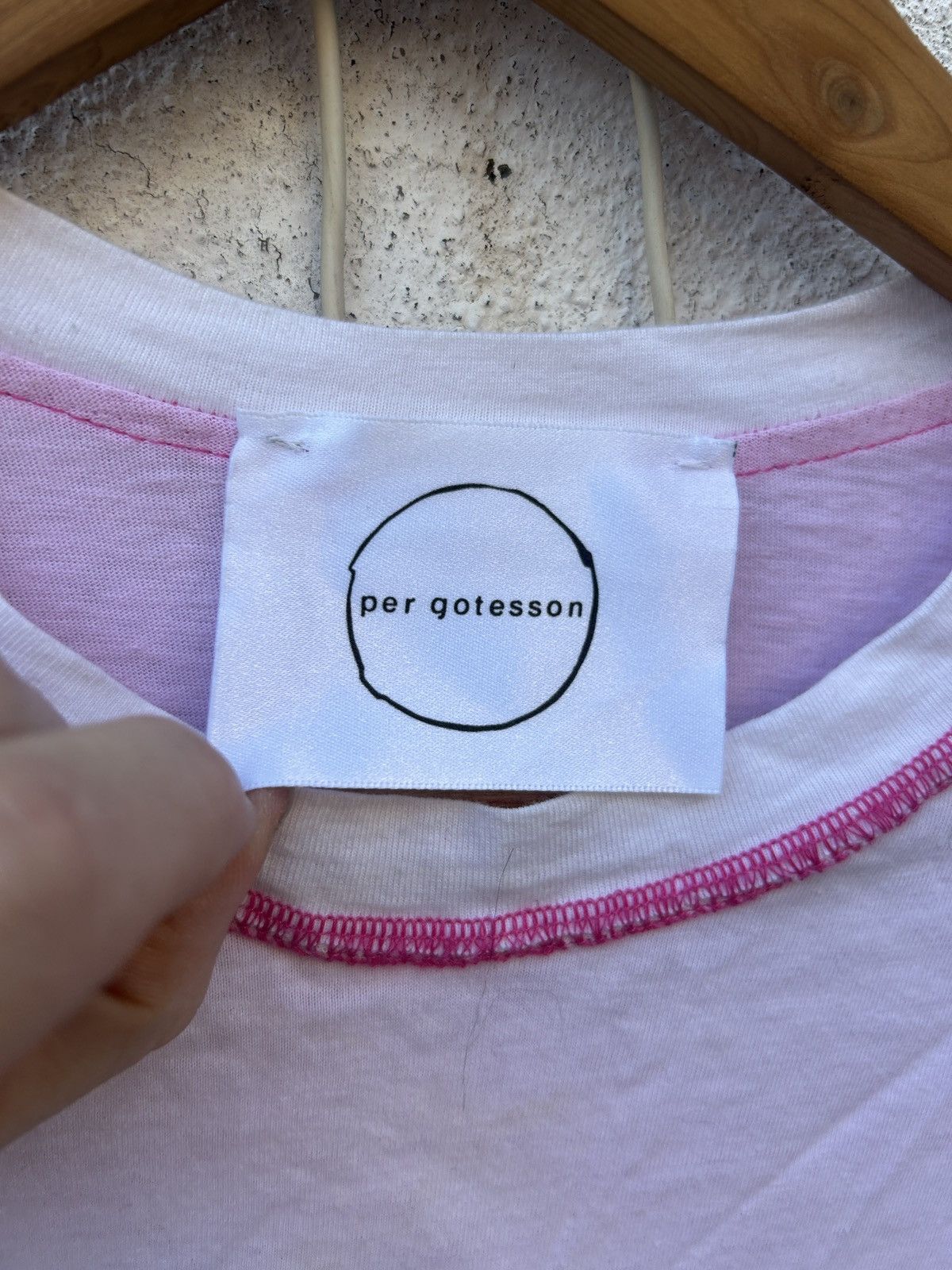 Per Gotesson SS19 Contrast stitch Slash top Size US M / EU 48-50 / 2 - 3 Thumbnail