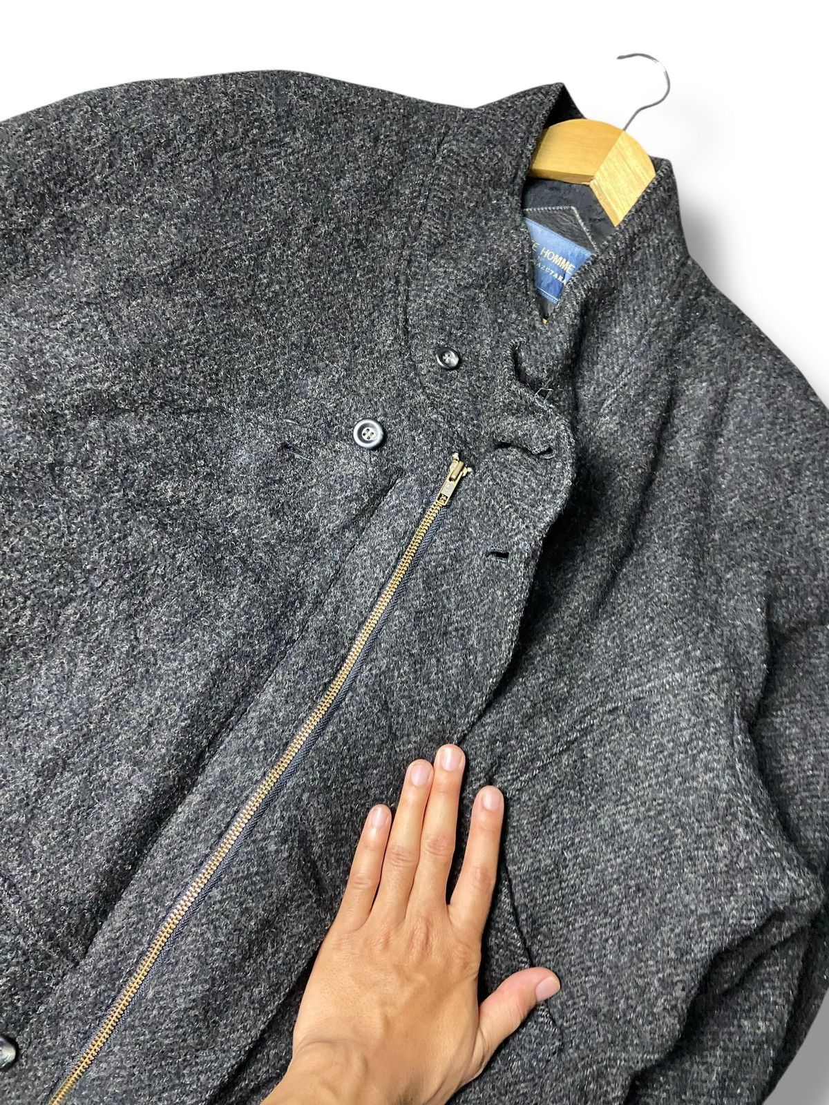 Tete Homme Vintage Tete Homme Katoh Kazutaka Wool Jacket (167) Size US S / EU 44-46 / 1 - 7 Thumbnail