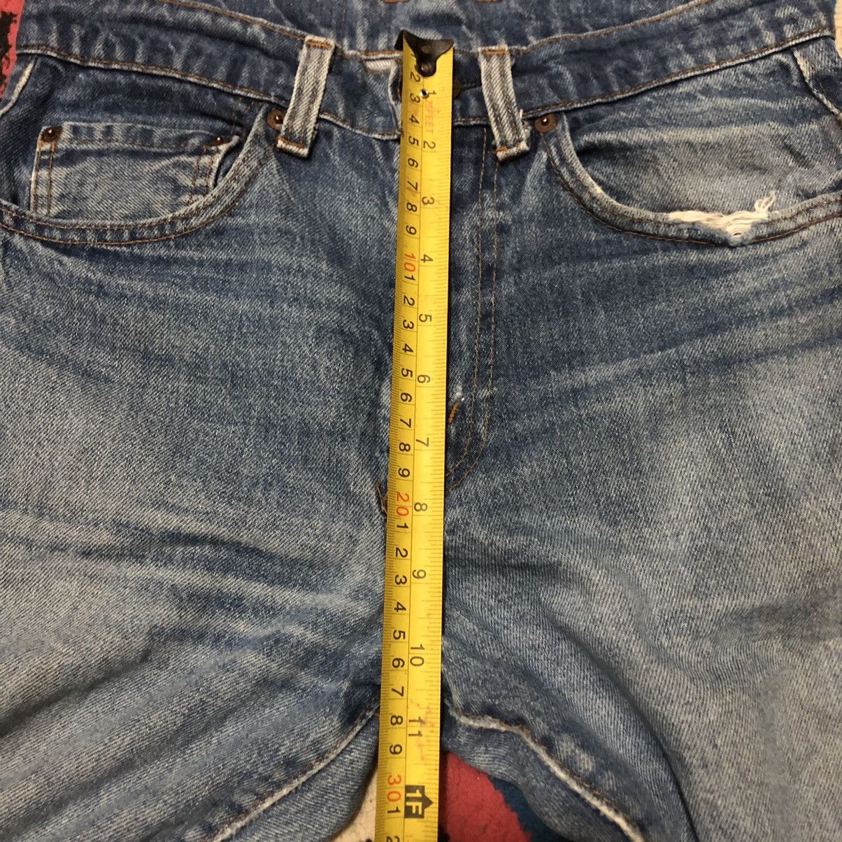 Levi's Vintage 90s Levis Distressed Ripped Zipper jeans Size US 29 - 20 Thumbnail