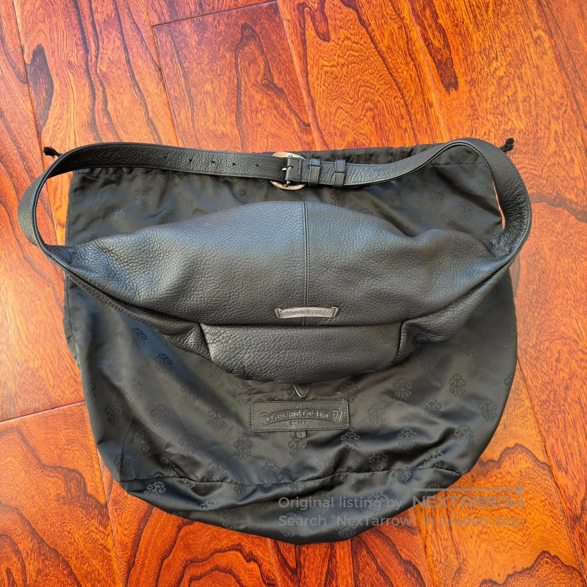 Chrome Hearts chrome hearts black leather waist bag. Size ONE SIZE - 2 Thumbnail