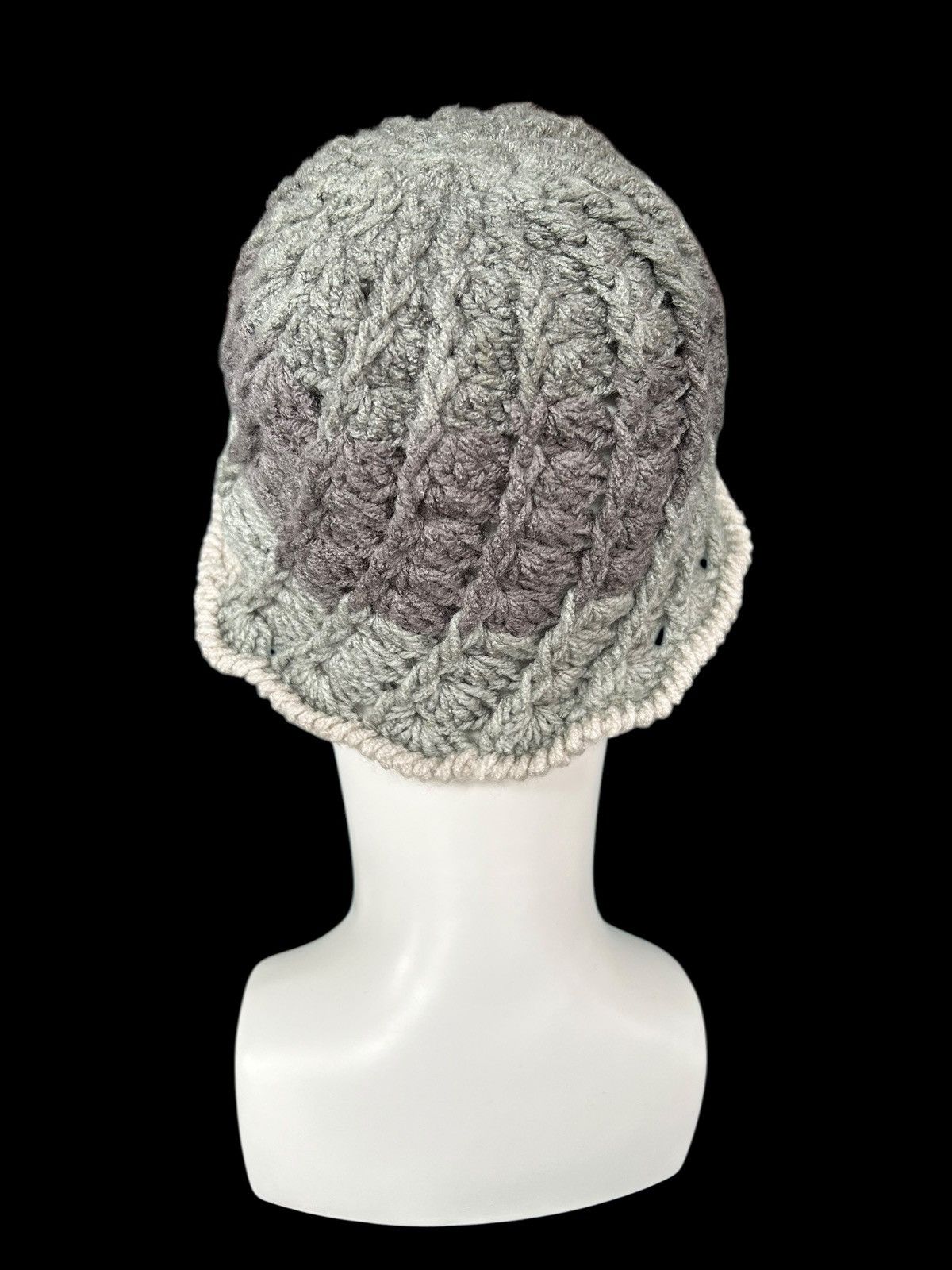 Japanese Brand × Kapital × Vintage Crochet Knitted handmade Beanie Hats Rare ☠️☠️ Size ONE SIZE - 4 Thumbnail