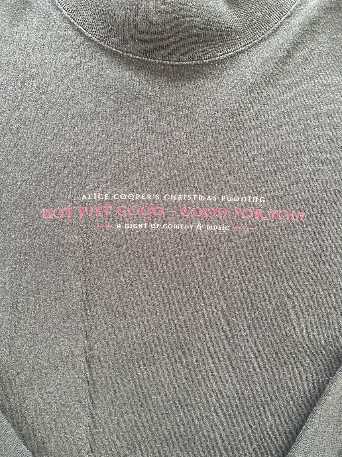 Anvil × Vintage Vintage 2004’ Alice Cooper (Christmas pudding) Shirt Size US XL / EU 56 / 4 - 5 Thumbnail