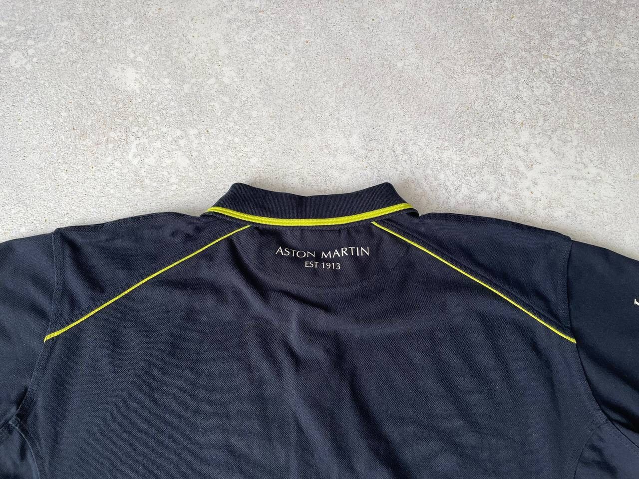 NASCAR × Vintage Vintage Aston Martin Racing Polo Big Logo Y2K Rare Item Size US XL / EU 56 / 4 - 6 Thumbnail