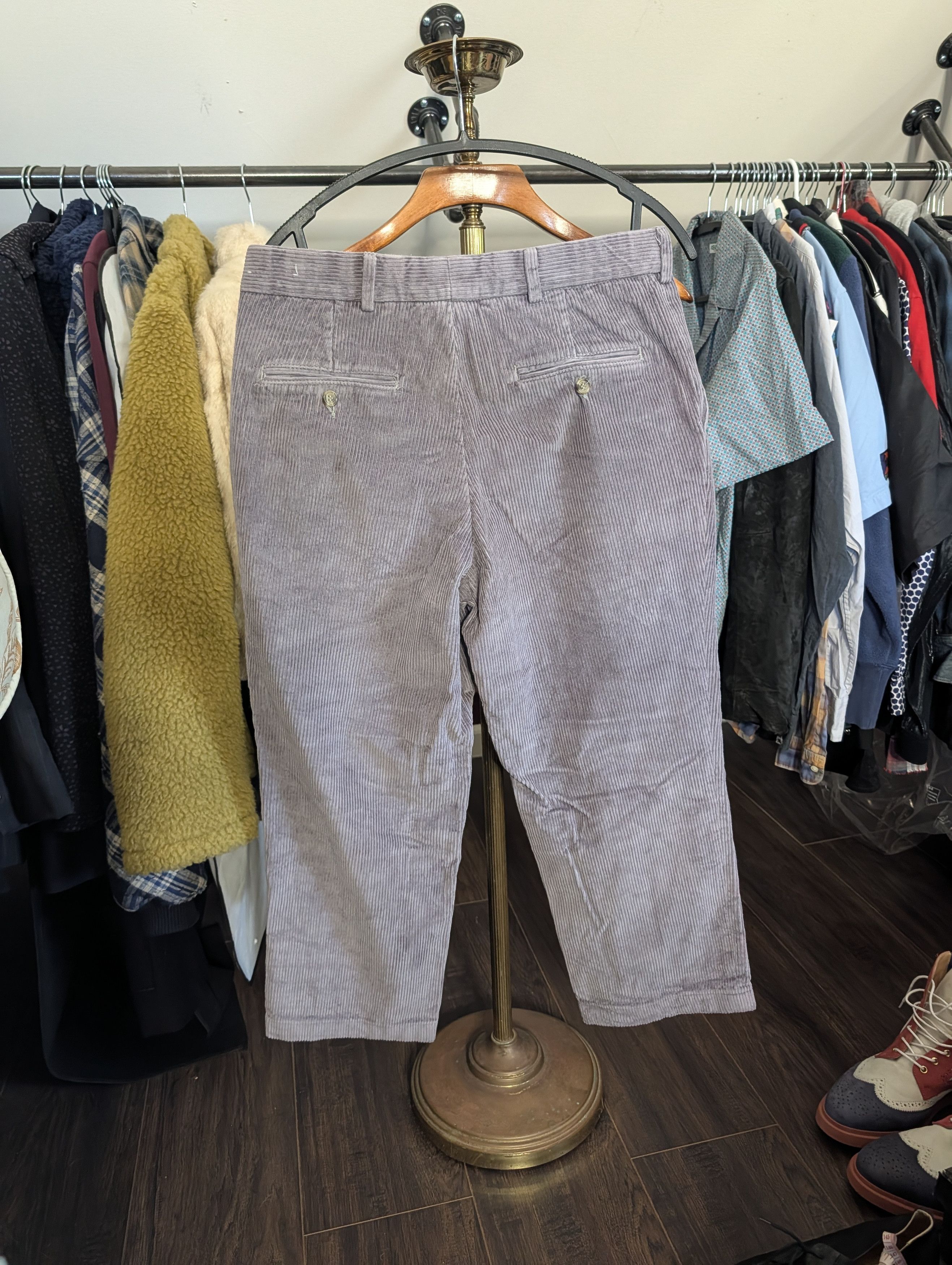 J. Press Vintage MiUSA light blue/gray corduroy pants 30" Size US 30 / EU 46 - 8 Thumbnail