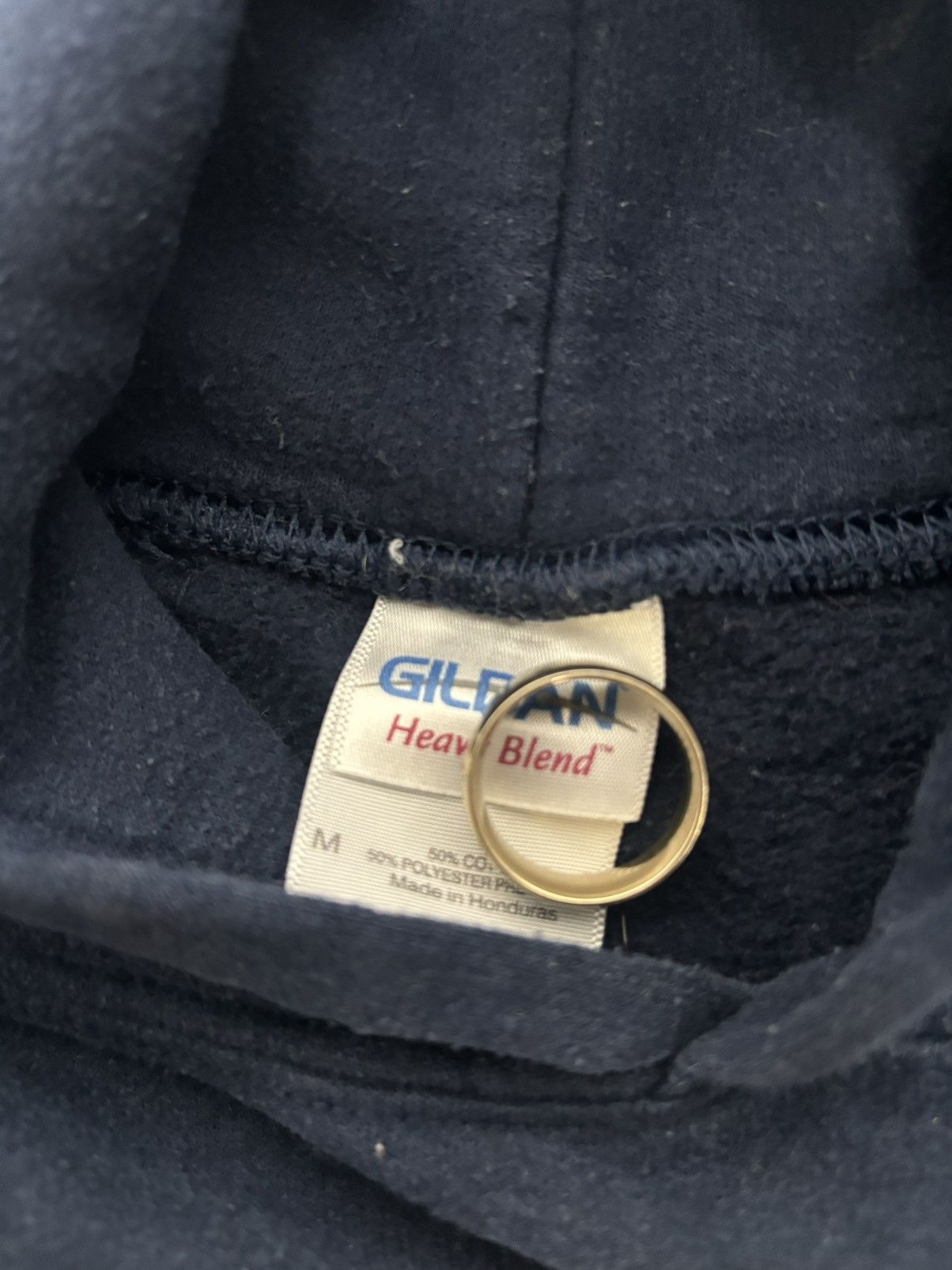 Gildan Y2k u of m property of wolverines maize and blue hoodie Size US M / EU 48-50 / 2 - 4 Thumbnail