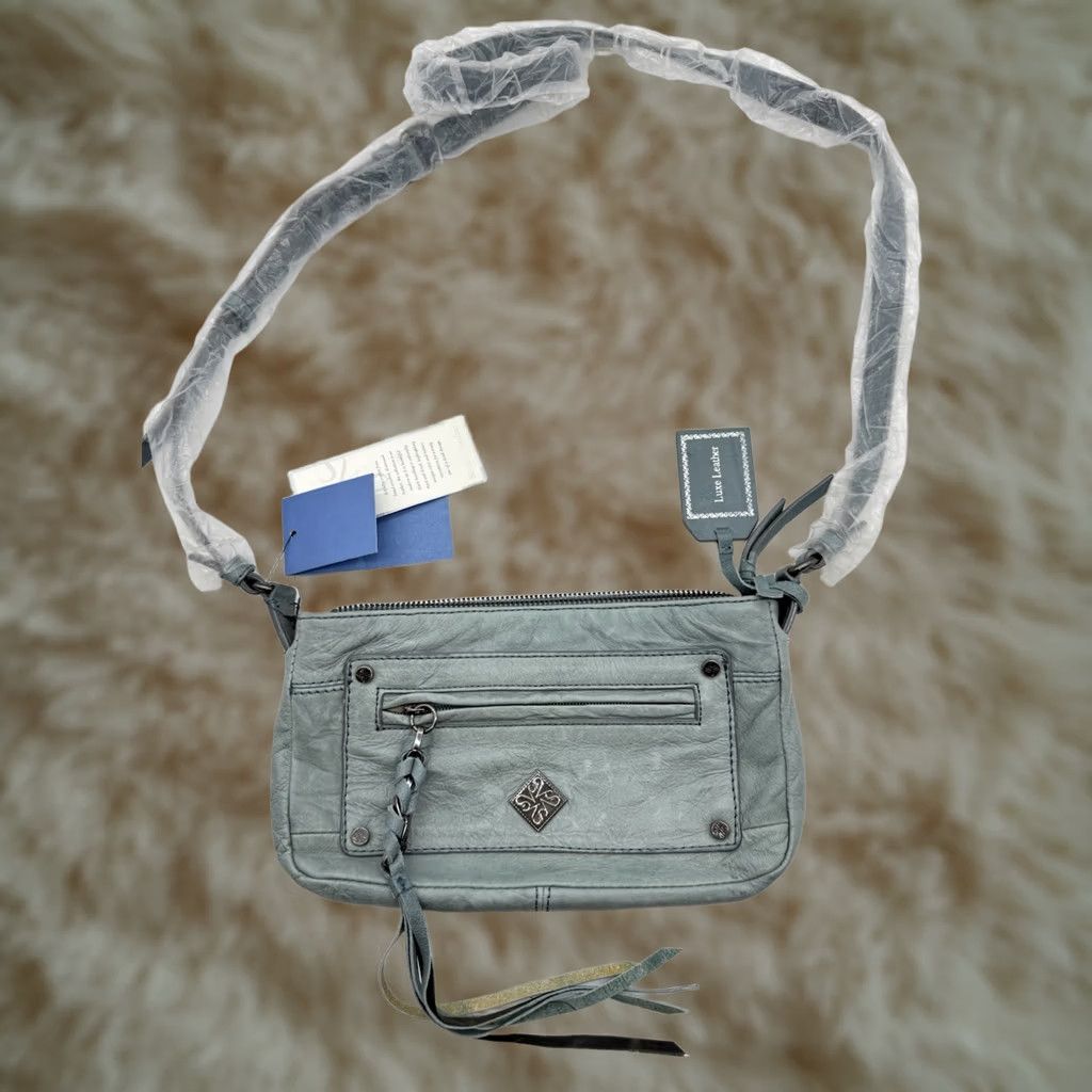 Vintage VINTAGE Simply Vera Wang Teal Green Leather Crossbody Purse FLAWED Size ONE SIZE - 1 Thumbnail