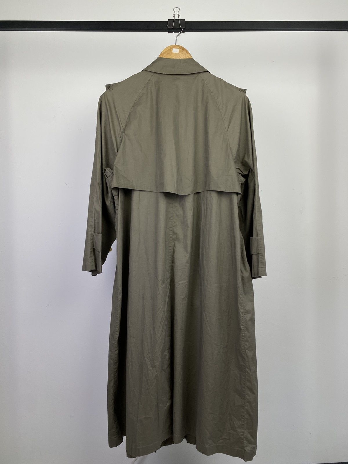 Burberry Vintage 90’s Burberrys’ Cotton Double Breast Trench Coat Size US M / EU 48-50 / 2 - 4 Thumbnail