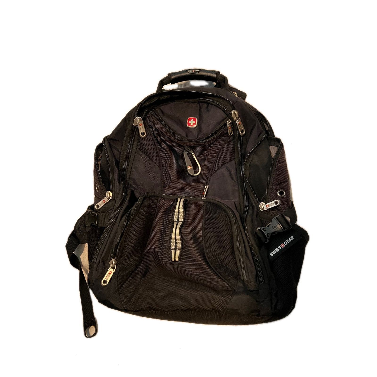 Swissgear Swiss Gear 1900 ScanSmart Laptop Backpack Black Black Size 32 - 1 Thumbnail