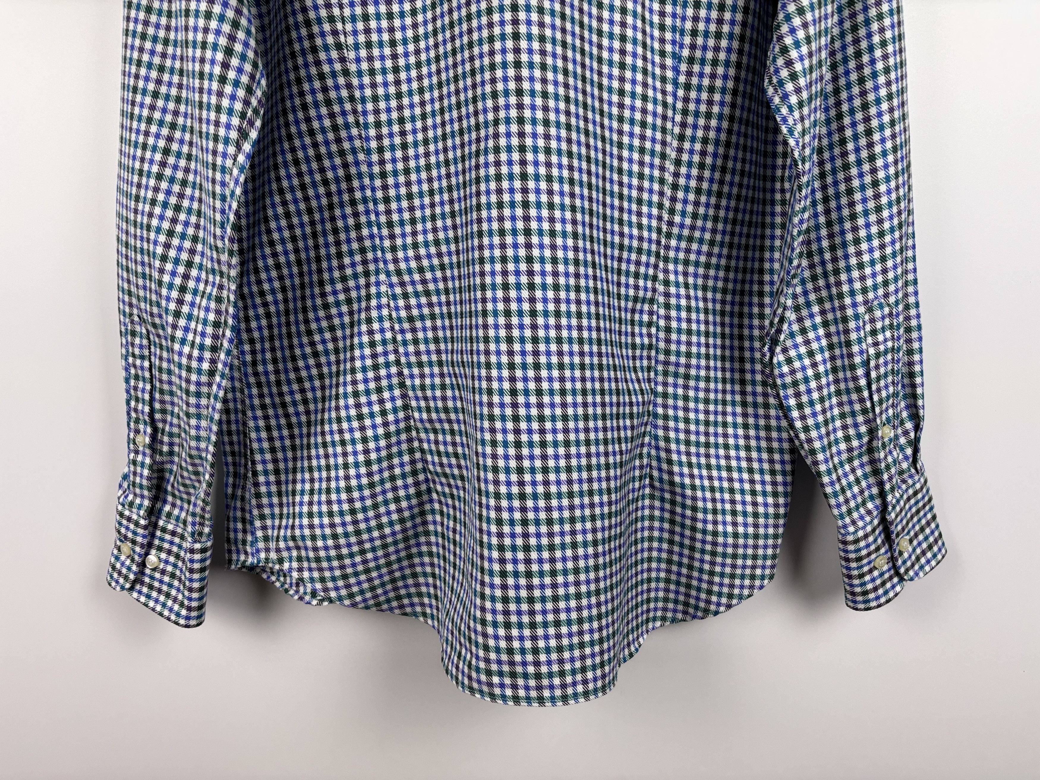 Etro Etro Button Up Long Sleeve Check Shirt Plaid Multicolor 41 Size US L / EU 52-54 / 3 - 6 Thumbnail