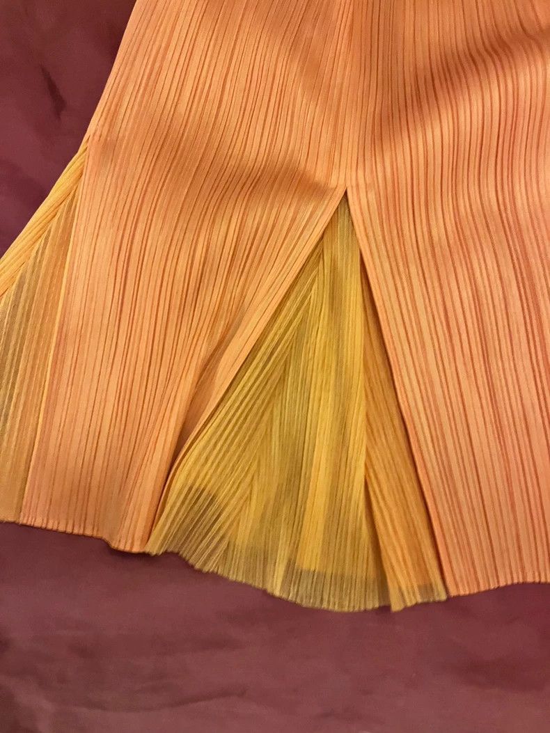 Issey Miyake issey miyake size；3 Pink pleated skirt Size 42" / US 20 - 4 Thumbnail