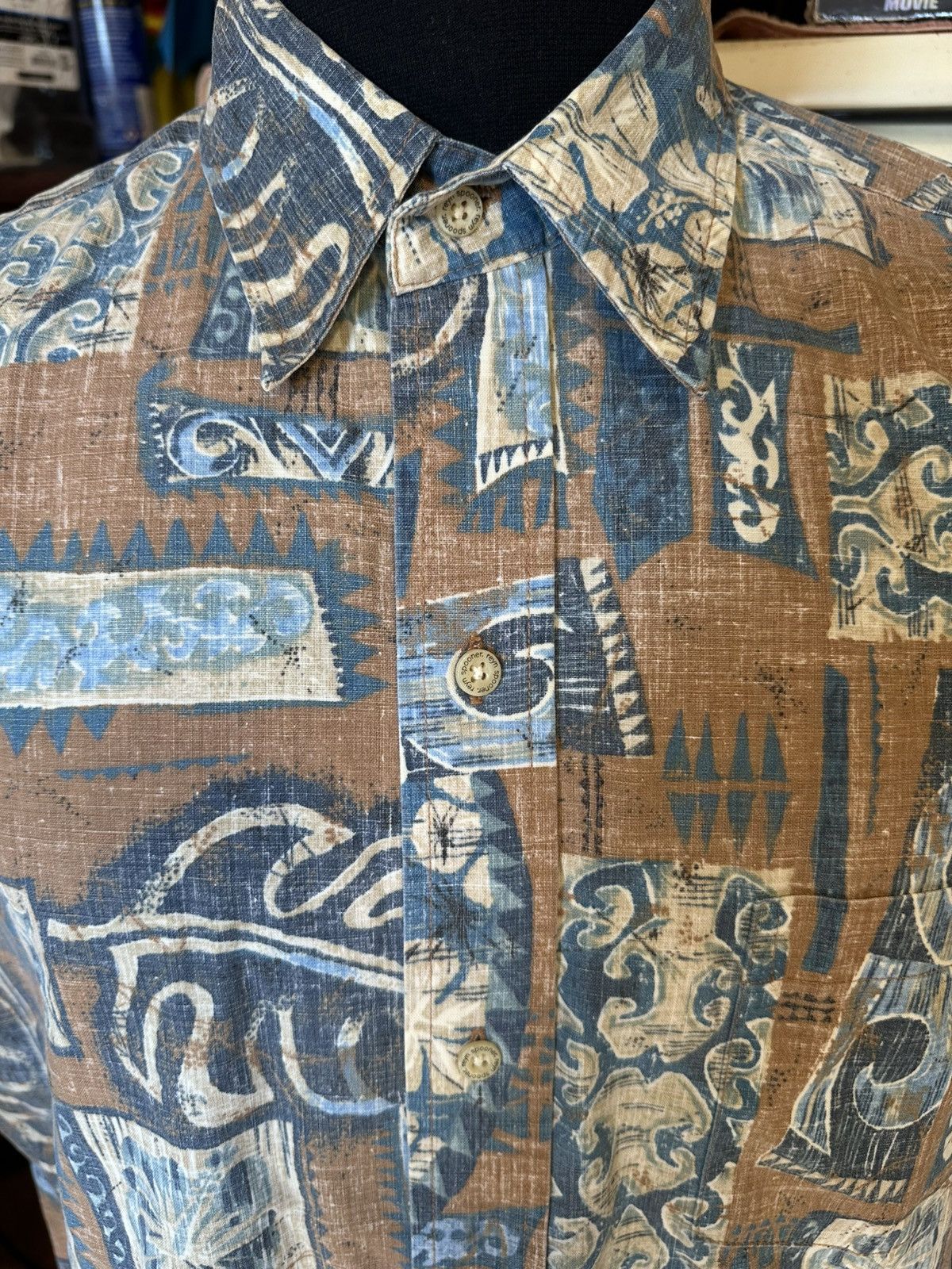 Reyn Spooner PreOwned Reyn Spooner Hawaiian Print Multicolored Men's M Size US M / EU 48-50 / 2 - 3 Thumbnail