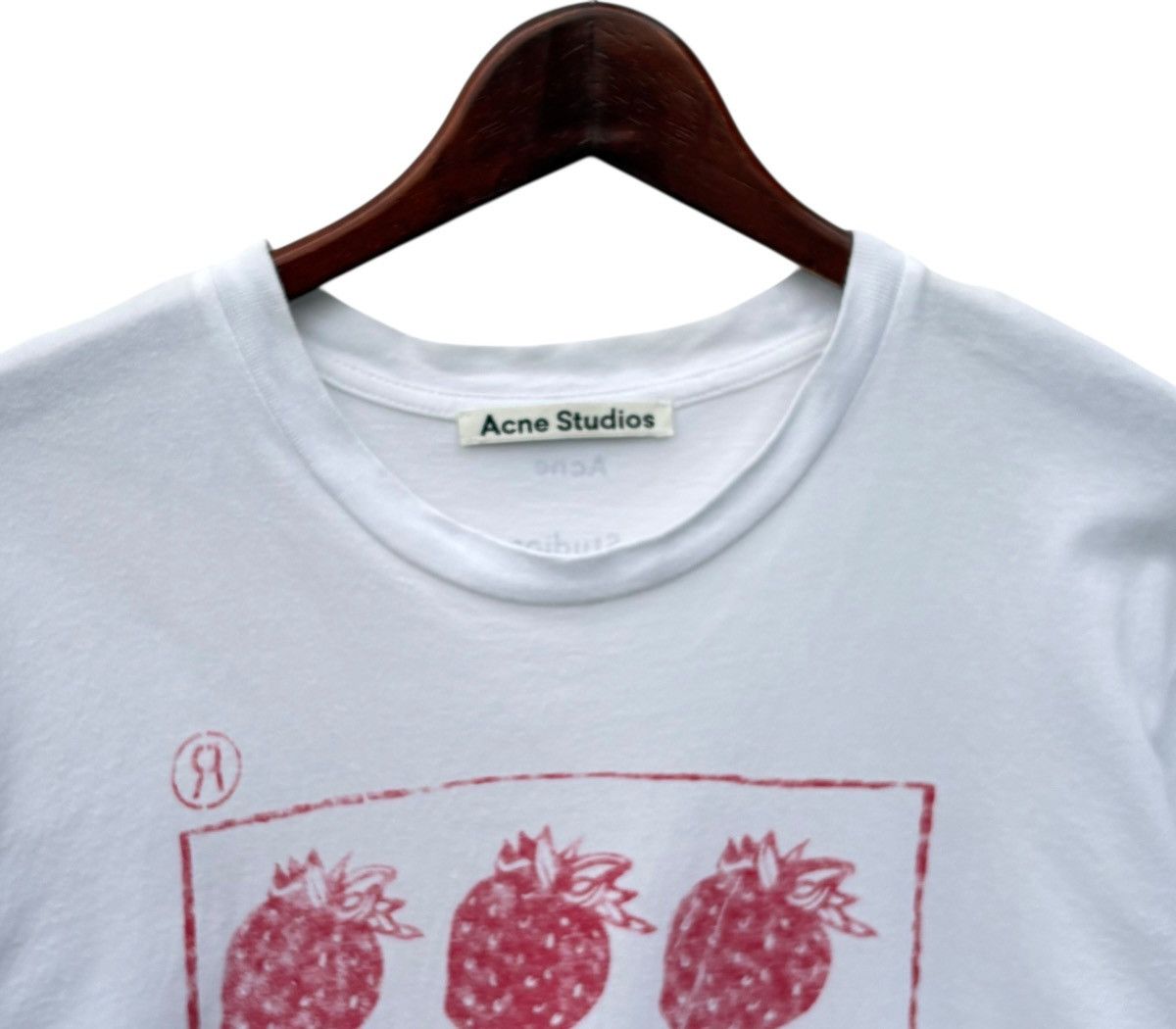 Acne Studios Acne Studios Watermelon Tee Size US S / EU 44-46 / 1 - 2 Thumbnail