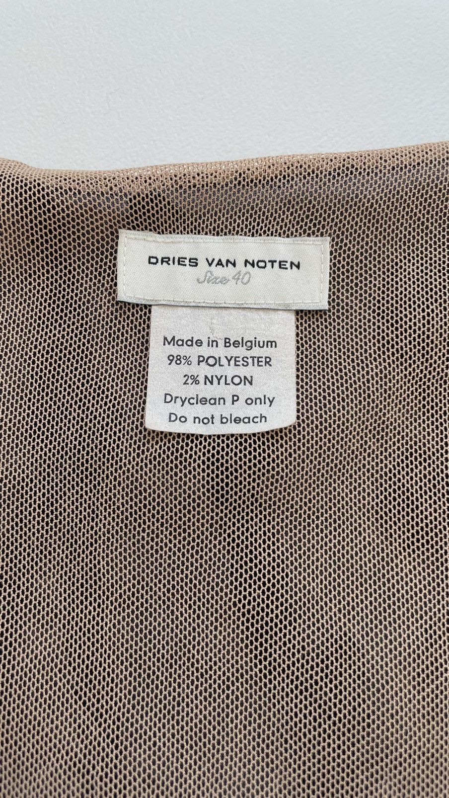 Dries Van Noten Embroidered Floral Sequin Mesh Top Size M / US 6-8 / IT 42-44 - 5 Thumbnail