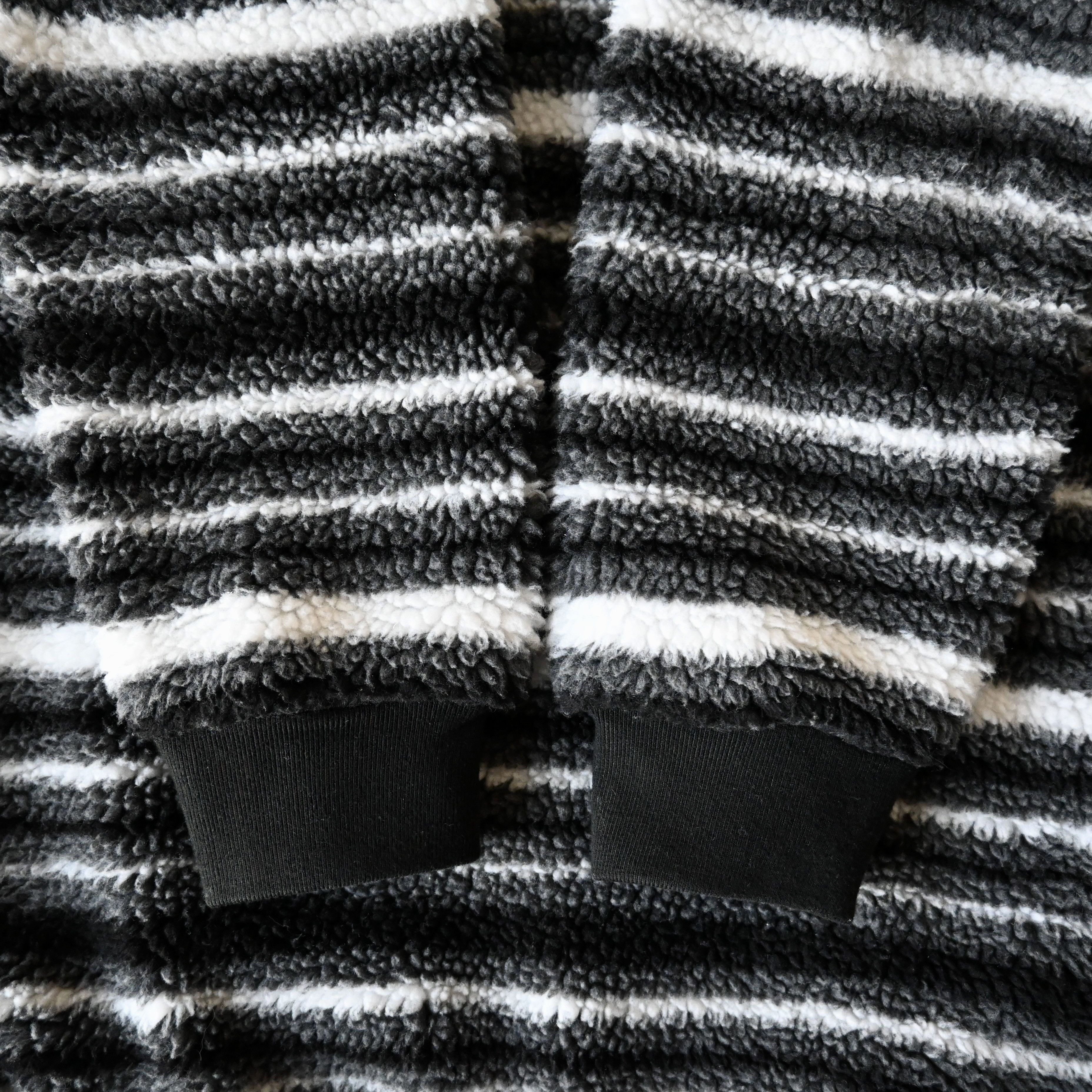 Beams Plus BEAMS Plus striped chunky fleece crewneck pullover Size US L / EU 52-54 / 3 - 13 Thumbnail