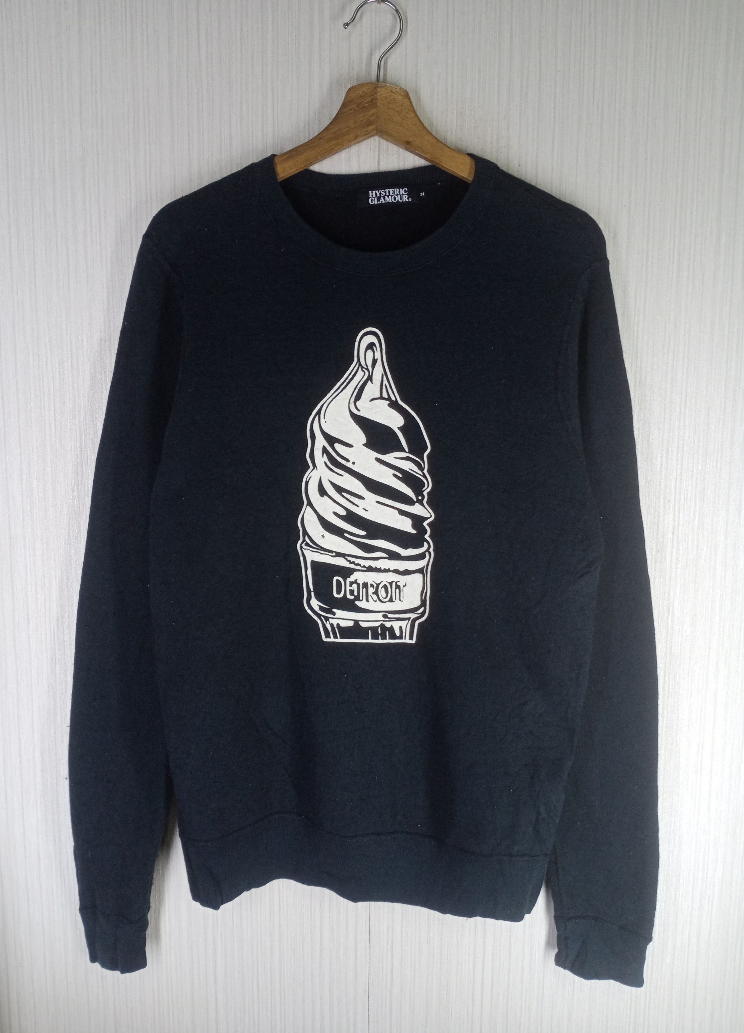 Hysteric Glamour Rare Vintage Hysteric Glamour Detroit Sweatshirt Size US M / EU 48-50 / 2 - 1 Thumbnail