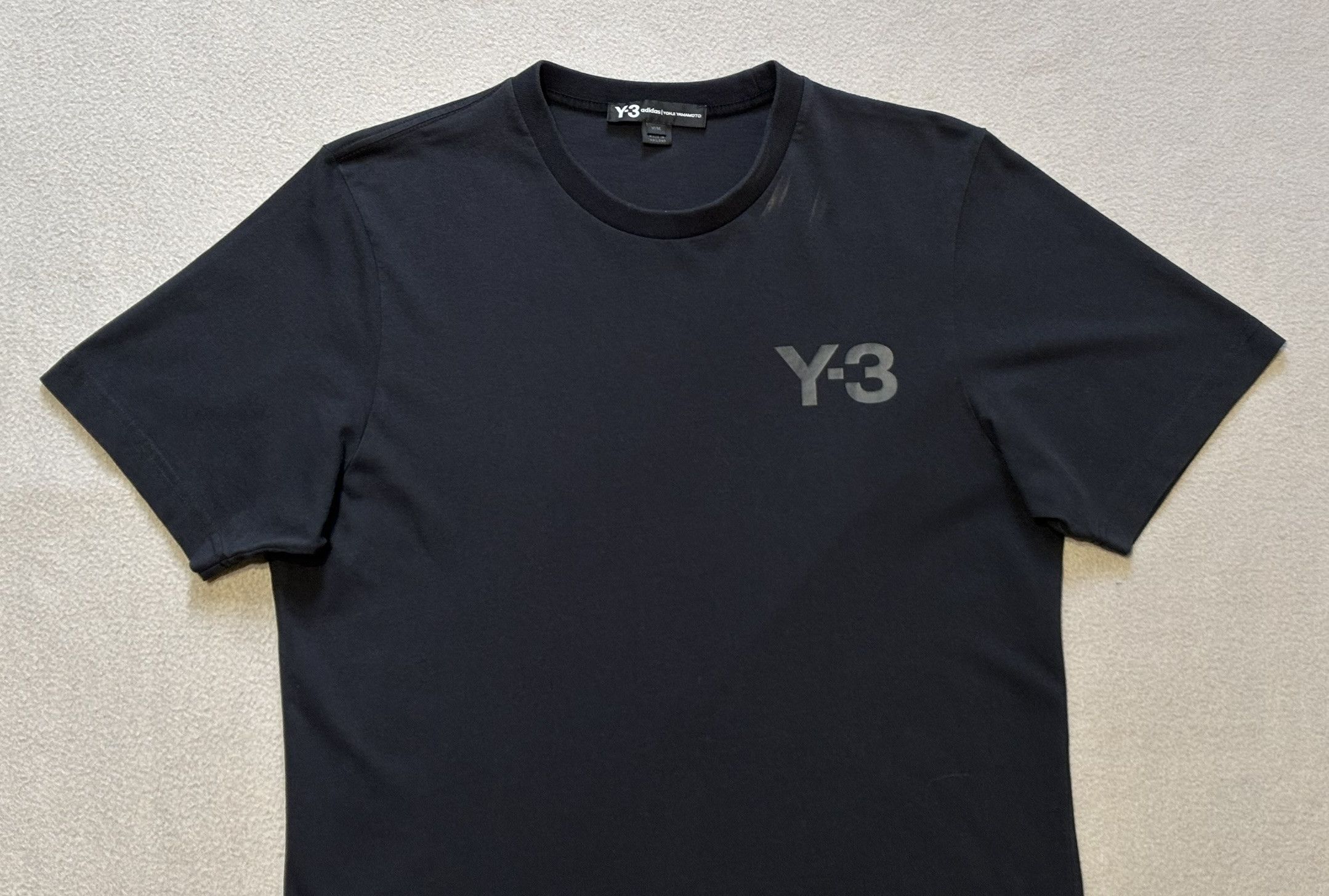 Y-3 Y-3 Classic Adidas Black T-Shirt Medium Size US M / EU 48-50 / 2 - 6 Thumbnail