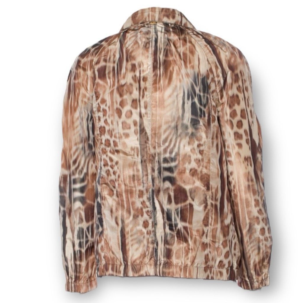 St. John St. John Animal Printed Taffeta Windbreaker Jacket Praline M Size XS / US 0-2 / IT 36-38 - 4 Thumbnail