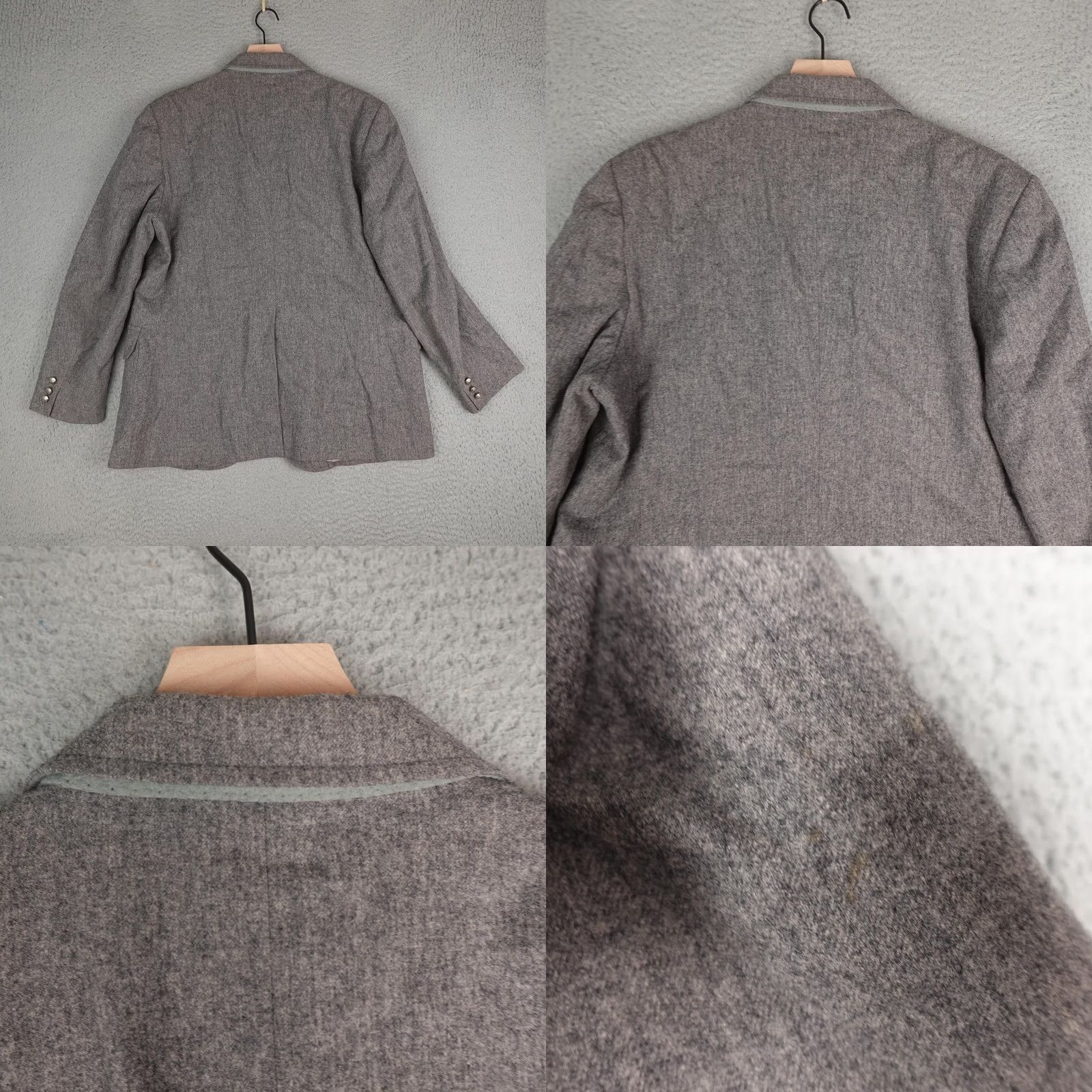 Pendleton VINTAGE Pendleton Sport Coat Mens 46 Gray Wool Tweed Blazer USA Brand Pendleton Sport Coat Men 46 Gray Wool Tweed Blazer Vintage Size 46R - 8 Thumbnail