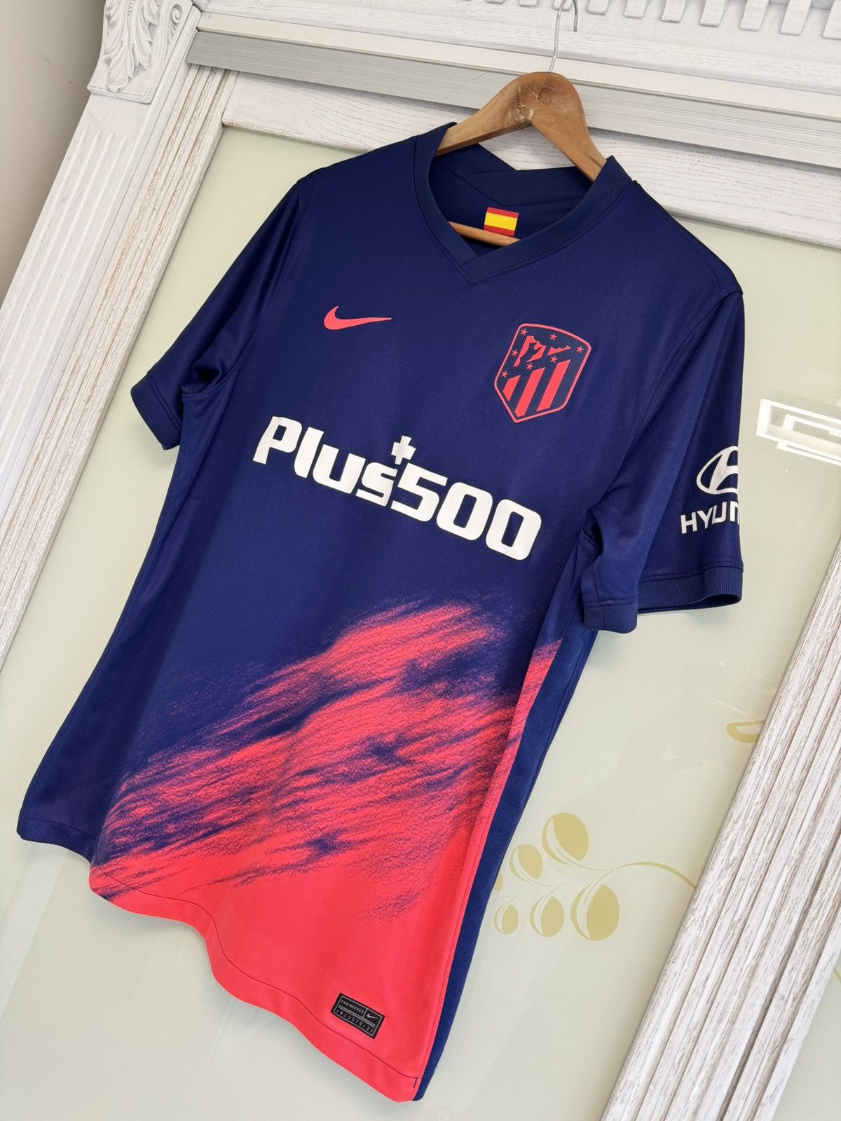 Nike Atletico Madrid 2021-2022 Away Soccer Jersey Football Kit Size US L / EU 52-54 / 3 - 3 Thumbnail