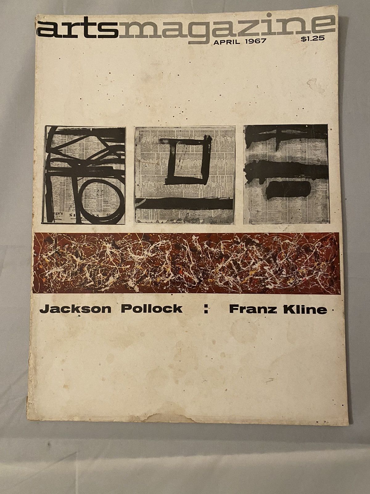 MoMA Vintage 60’s arts magazine Jackson pollock Roy Lichtenstein Size ONE SIZE - 1 Thumbnail