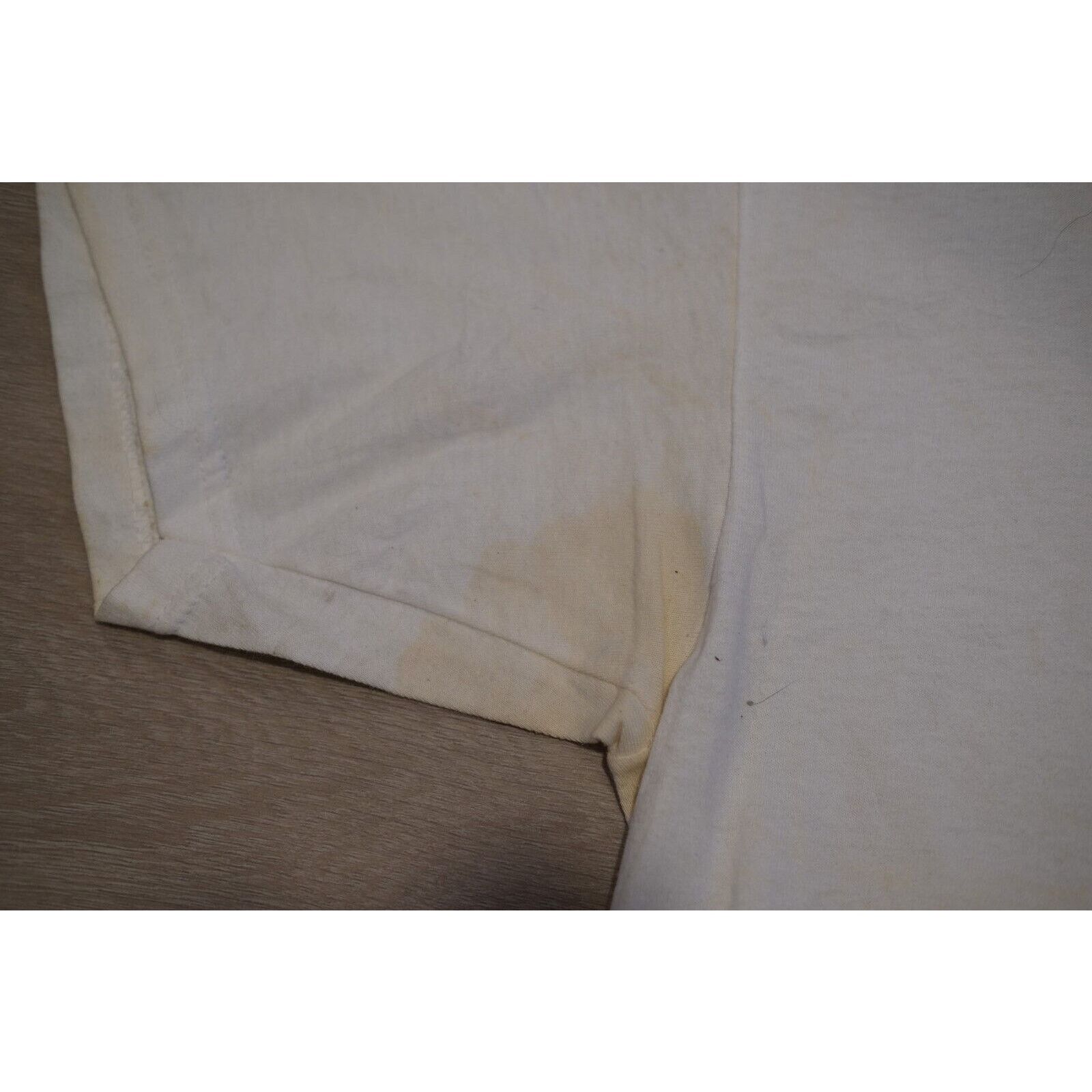 Hanes Vintage 1990s Hanes Mickey Mantle Double Stitch T-Shirt L Size US L / EU 52-54 / 3 - 5 Thumbnail