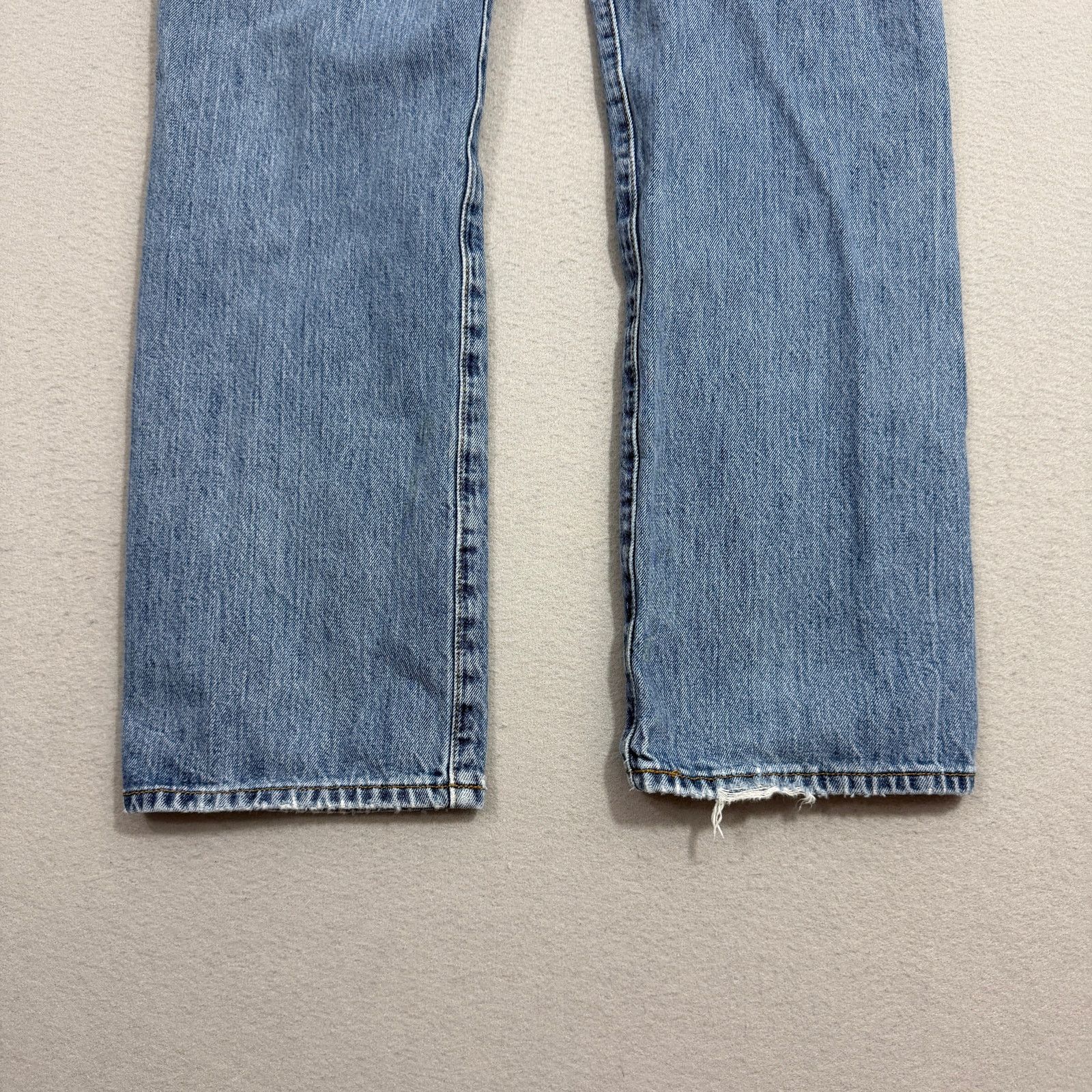 Levi's Vintage Levis 501xx Jeans Men's 32x29 Blue Straight Fit Size US 32 / EU 48 - 9 Thumbnail