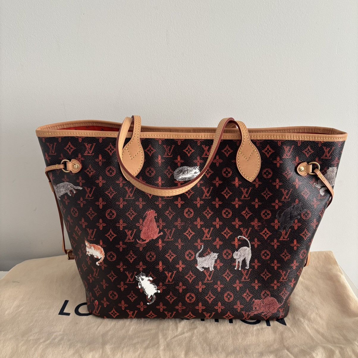 Louis Vuitton Brand New Louis Vuitton Cattogram Neverfull Size ONE SIZE - 3 Thumbnail