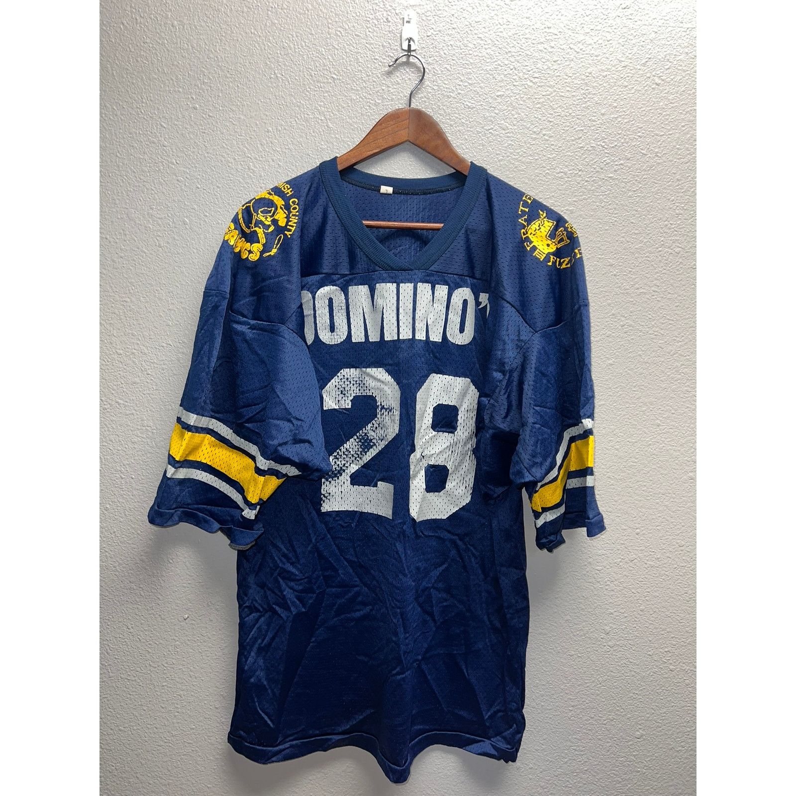 Vintage Vintage Fraternity Fuzzbowl Jersey Snohomish Seahogs 80s L Size US L / EU 52-54 / 3 - 1 Thumbnail