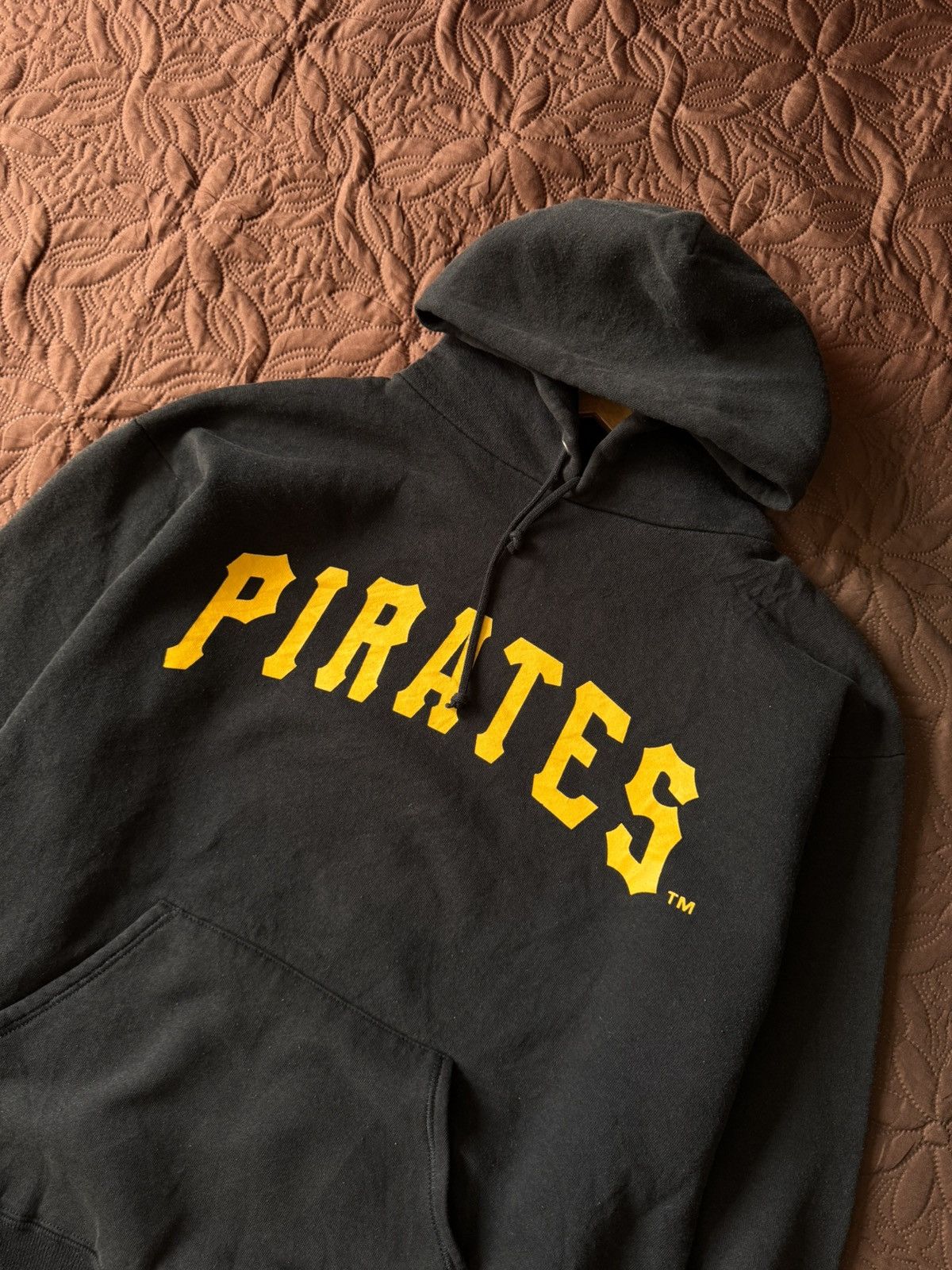 MLB VINTAGE 90s MLB PITTSBURGHT PIRATE PULLOVER HOODIE Size US L / EU 52-54 / 3 - 2 Thumbnail