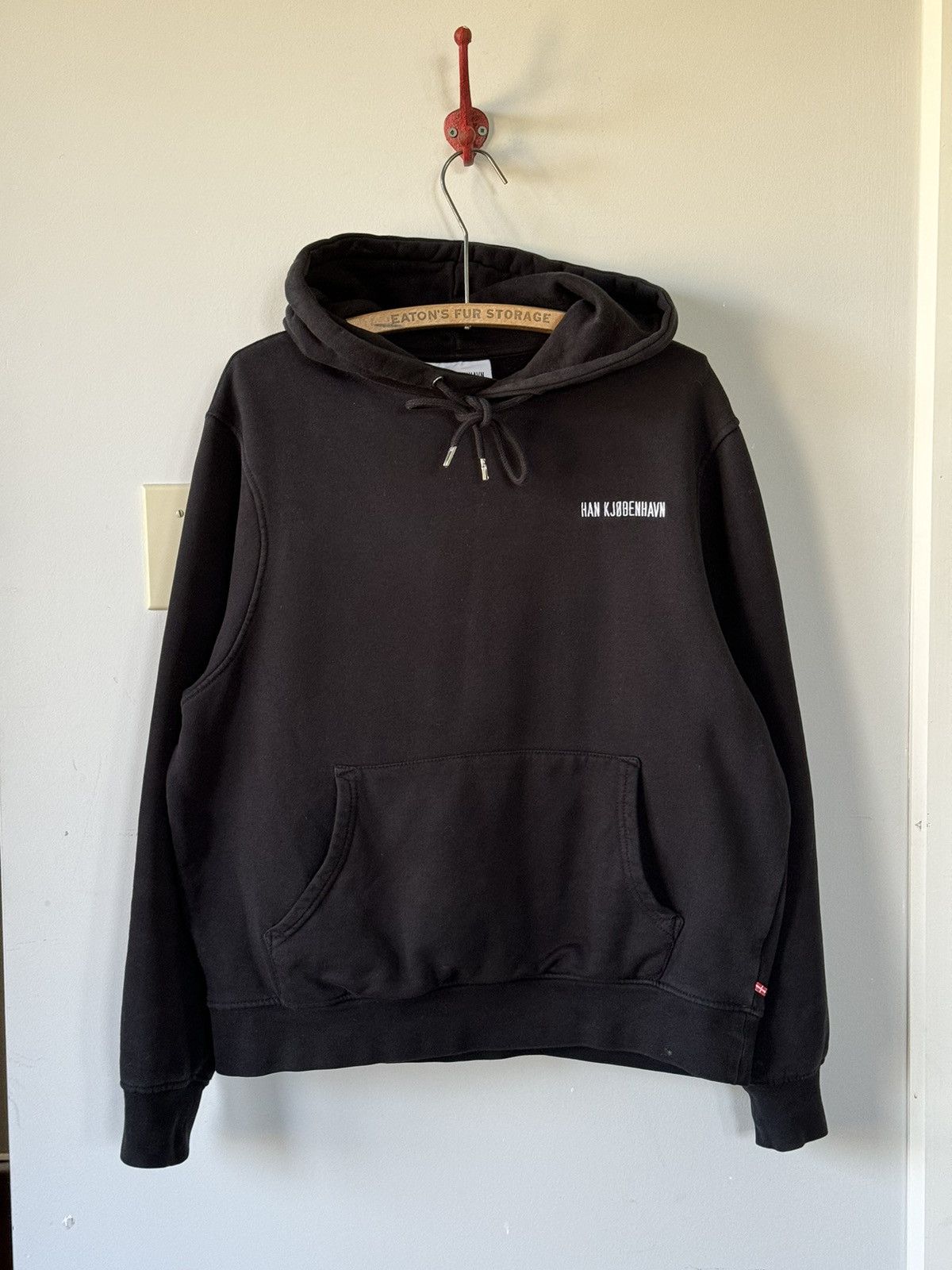Han Kjobenhavn Han Kjobenhavn Denmark Black Casual Logo Hoodie Size US M / EU 48-50 / 2 - 1 Thumbnail