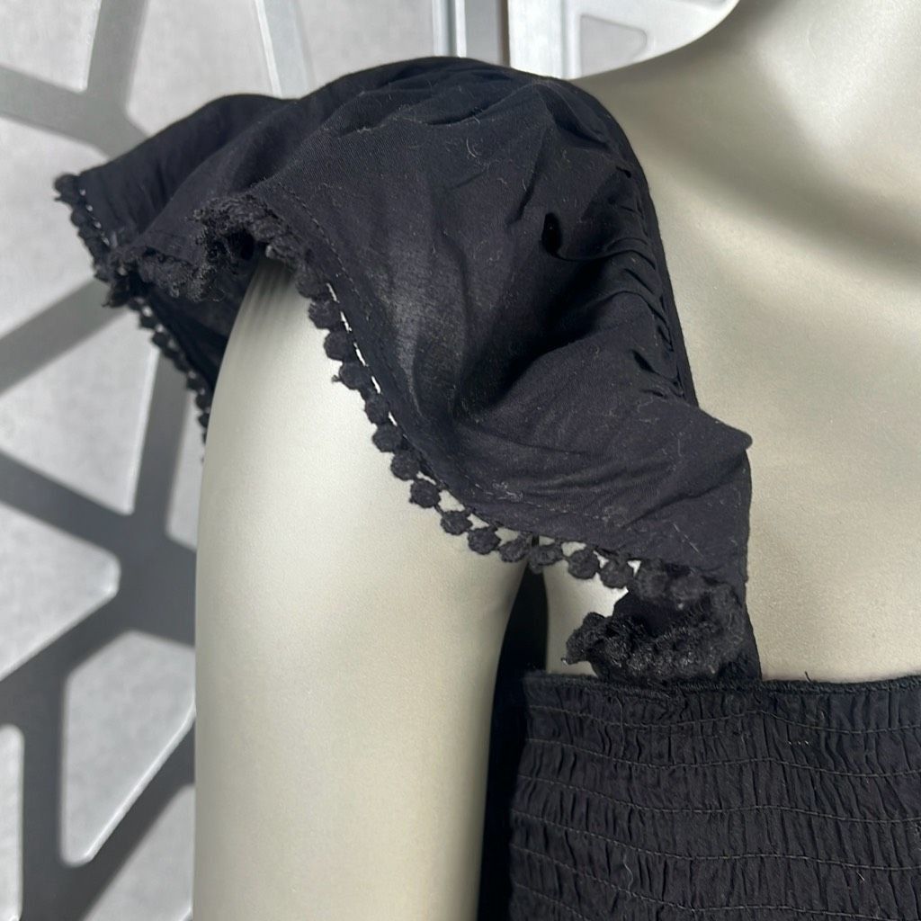 Topshop PQ Swim Midnight Ari Eyelet Top and Tired Mini Skirt NWT XS S (005) Size S / US 4 / IT 40 - 5 Thumbnail