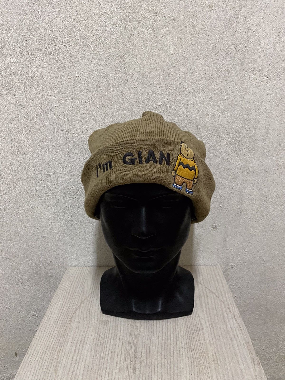 Cartoon Network Doraemon Spell out Gian Beanie Hat Size ONE SIZE - 2 Thumbnail