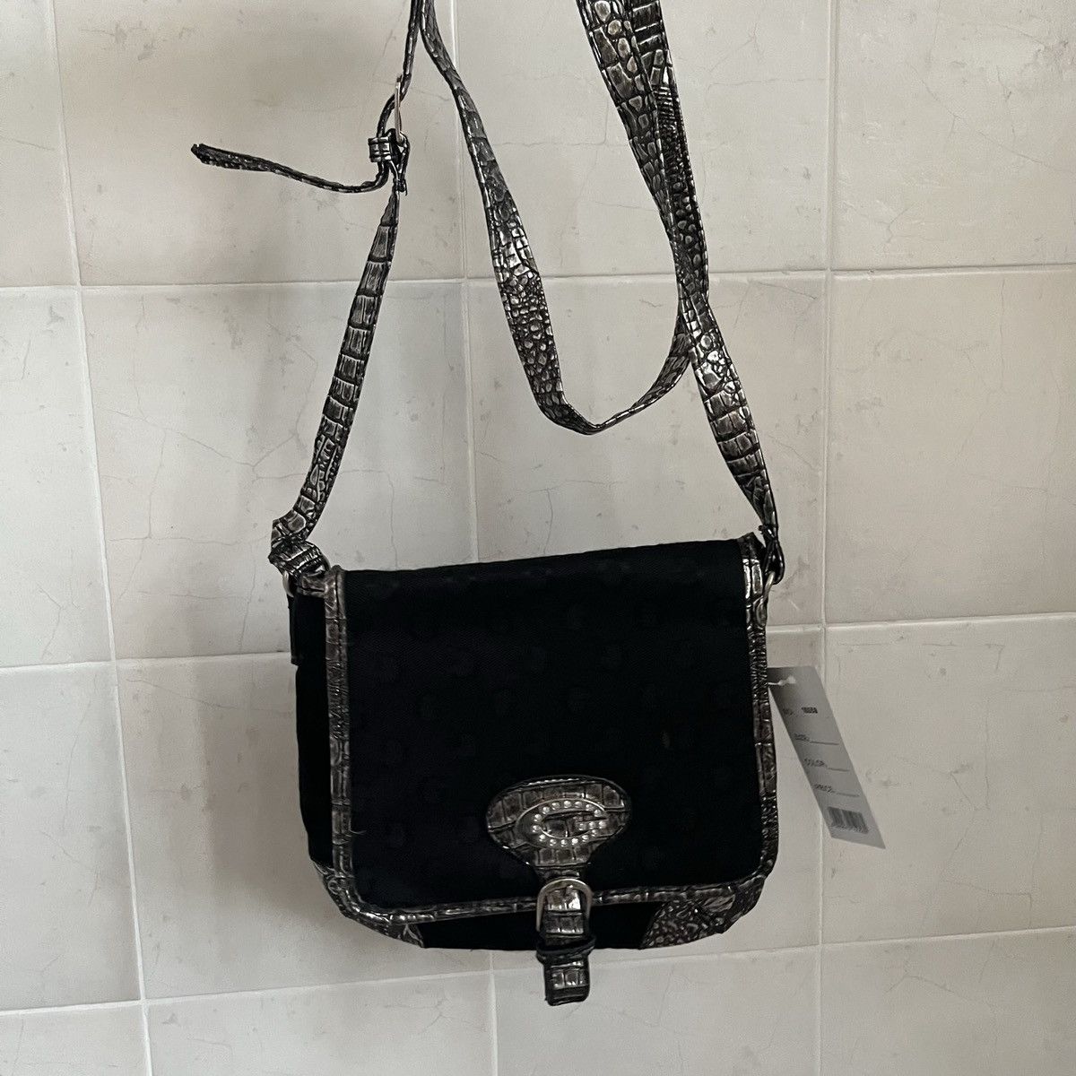 Vintage ♡ Black retro crossbody bag ♡ Size ONE SIZE - 5 Thumbnail