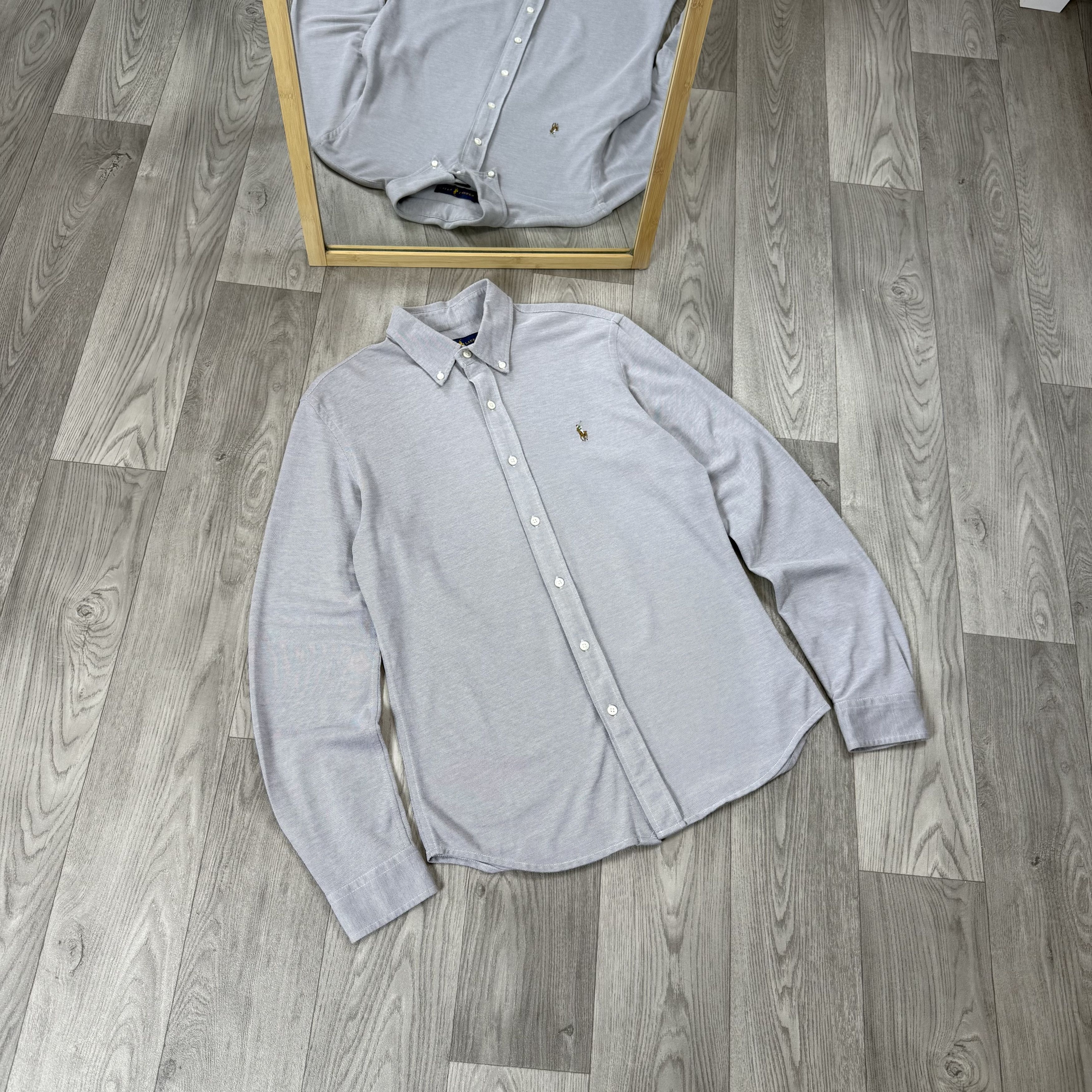 Polo Ralph Lauren Polo Ralph Lauren Long Sleeve Button Up Shirt Size US M / EU 48-50 / 2 - 2 Thumbnail
