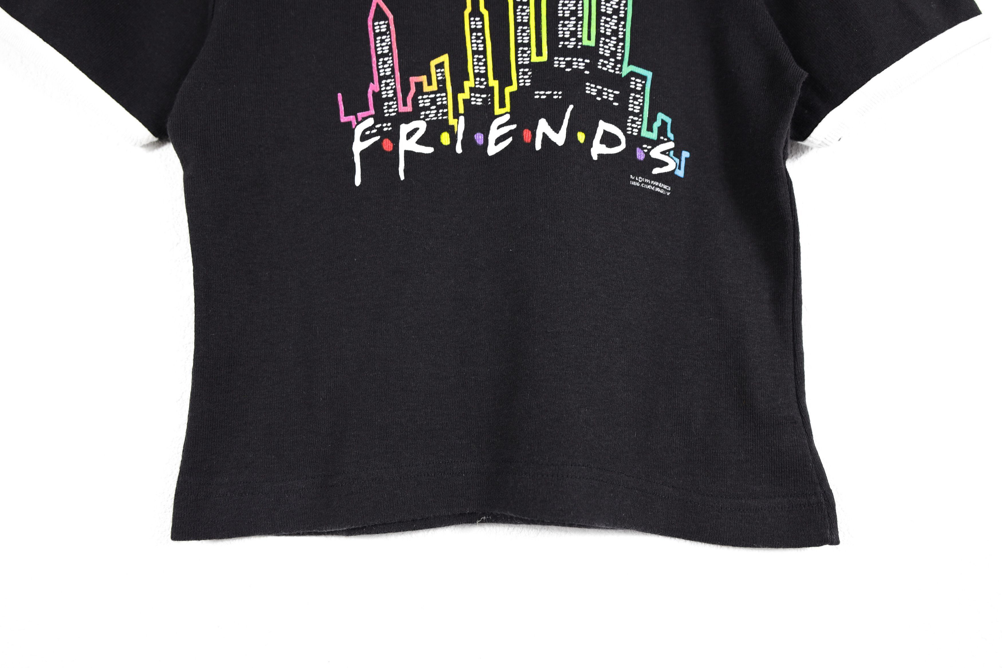 Vintage × Warner Bros Vintage 1995 Womens FRIENDS TV Series Graphic Tee Tshirt Size M / US 6-8 / IT 42-44 - 3 Thumbnail