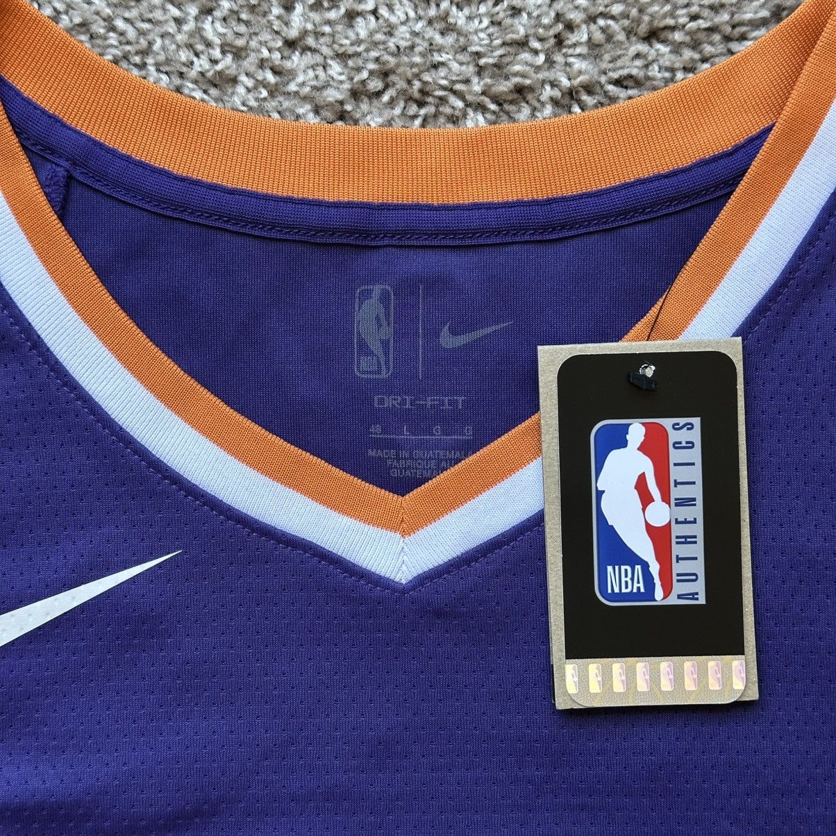 Nike PHOENIX SUNS DEVIN BOOKER 1 ICON SWINGMAN BASKETBALL JERSEY Size US L / EU 52-54 / 3 - 3 Thumbnail