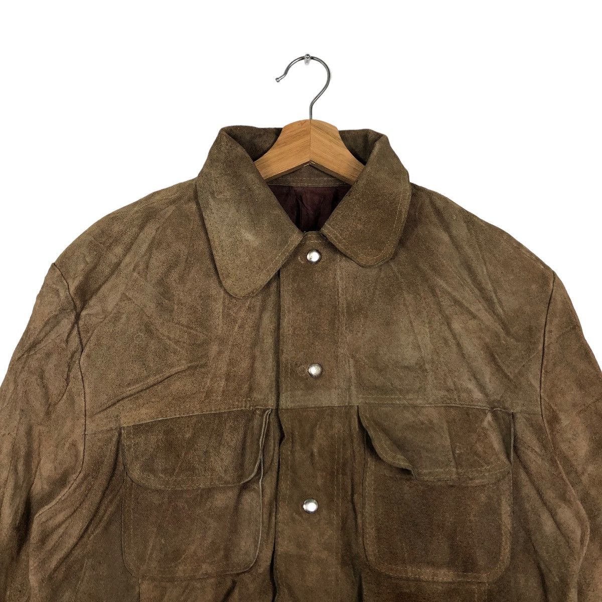 Genuine Leather 🔥90’s Vintage Genuine Leather Jacket Issey Miyake Japan Size US M / EU 48-50 / 2 - 3 Thumbnail