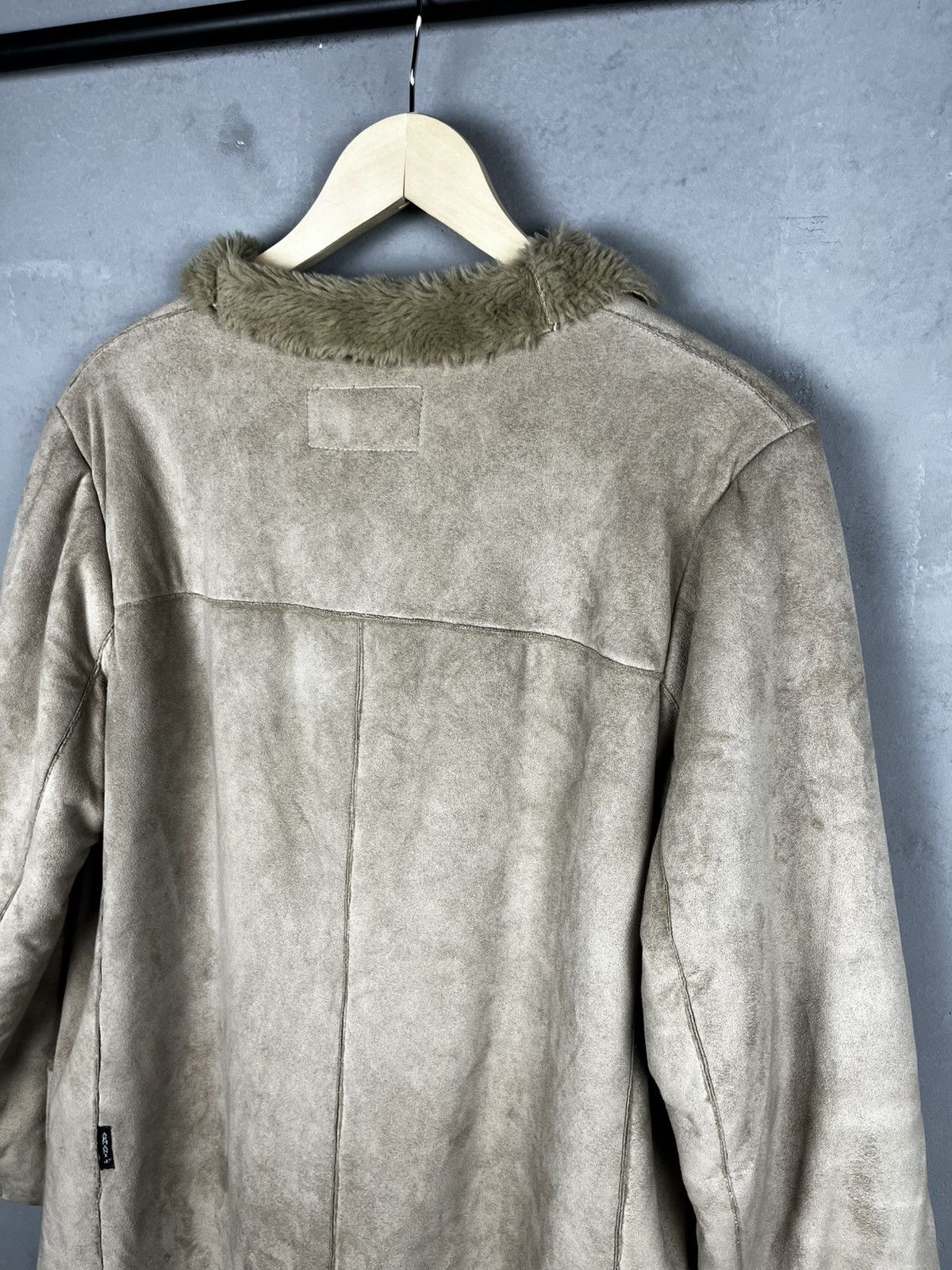 Giorgio Armani Armani cost shearling jacket vintage 90s huster glamour Size XL / US 12-14 / IT 48-50 - 15 Thumbnail