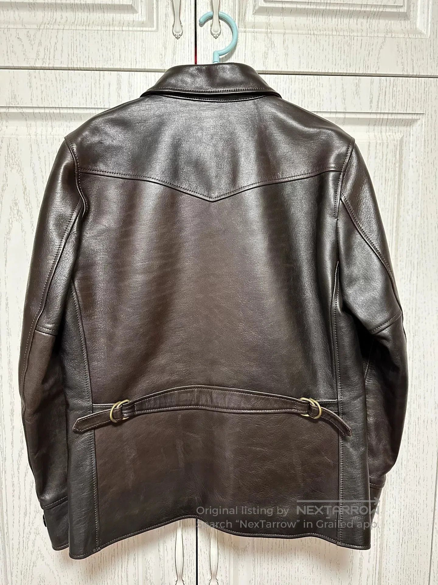Y'2 Leather Y'2LEATHER Vintage Horsehide Trucker Jacket. Size US XXS / EU 40 - 8 Thumbnail