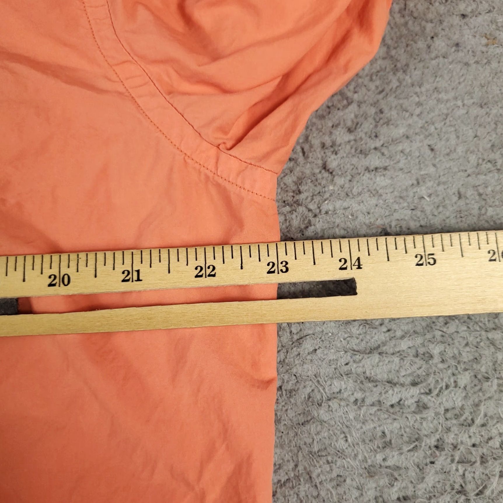 Brooks Brothers Brooks Brothers Button-Up Shirt Mens Large Orange Long Sleeve Casual Classic Size US L / EU 52-54 / 3 - 6 Thumbnail