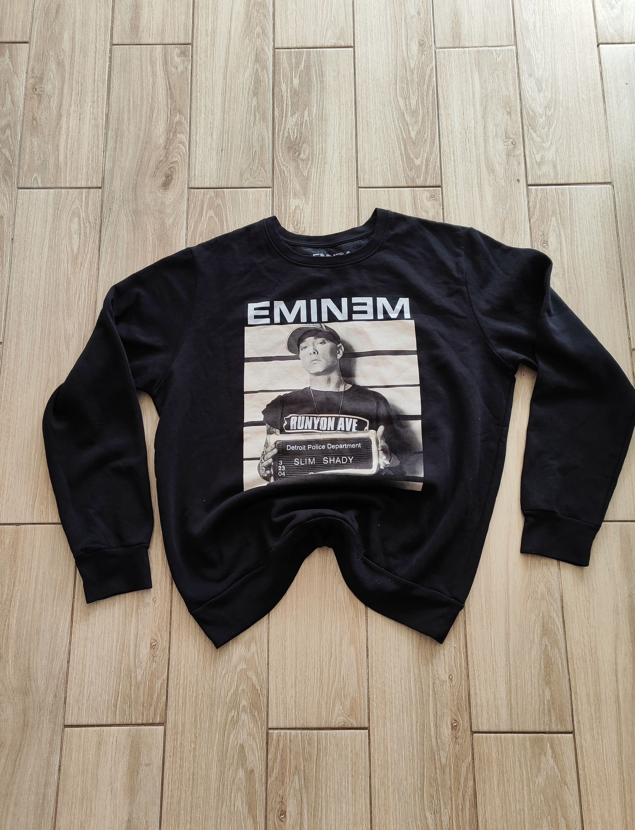 Eminem Slim Shady Mugshot Sweatshirt XXL – Eminem 2015 Size US XXL / EU 58 / 5 - 2 Thumbnail