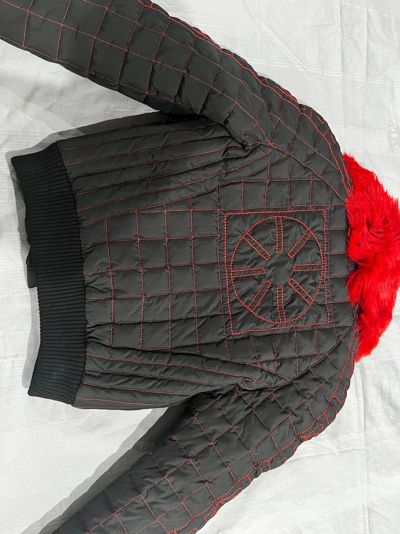Versace Versace White goose down llama fur grass fur collar down j Size M / US 6-8 / IT 42-44 - 6 Thumbnail