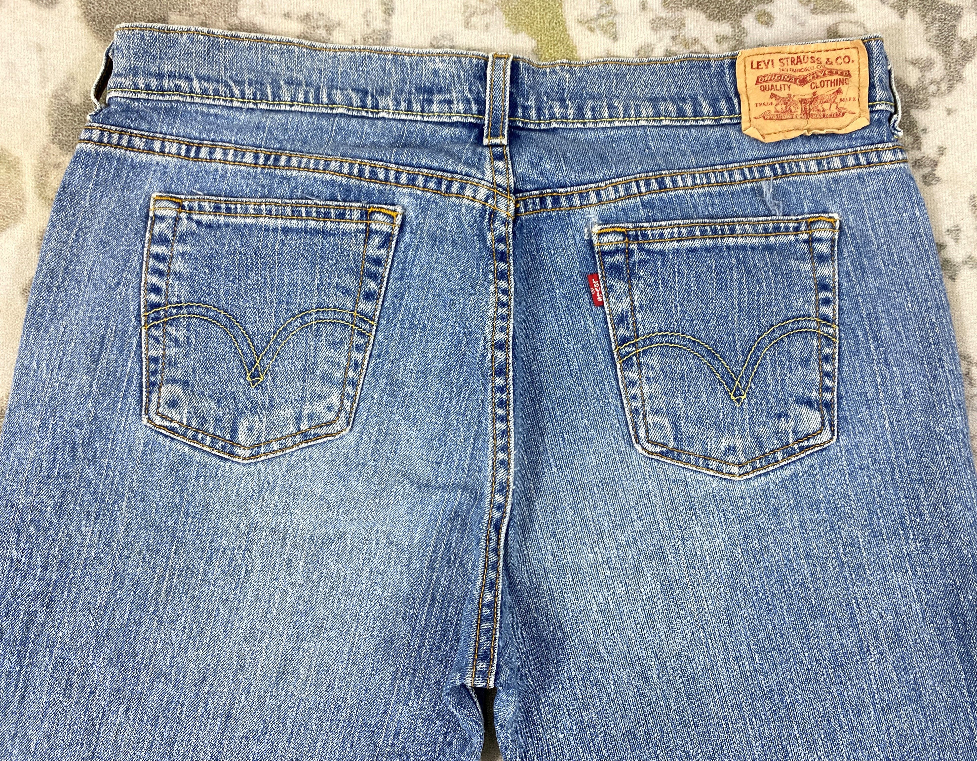 Levi's Vintage Levi's 505 Straight Blue Denim 35 x 31 JN630 Size US 35 - 4 Thumbnail