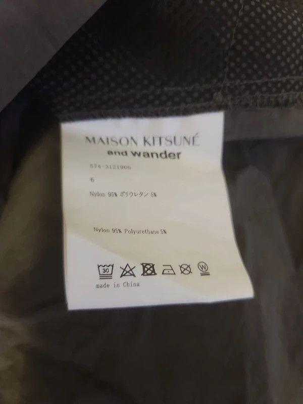 And Wander × Maison Kitsune And Wander Maison Kitsune Hooded Jacket Black Size US L / EU 52-54 / 3 - 8 Thumbnail