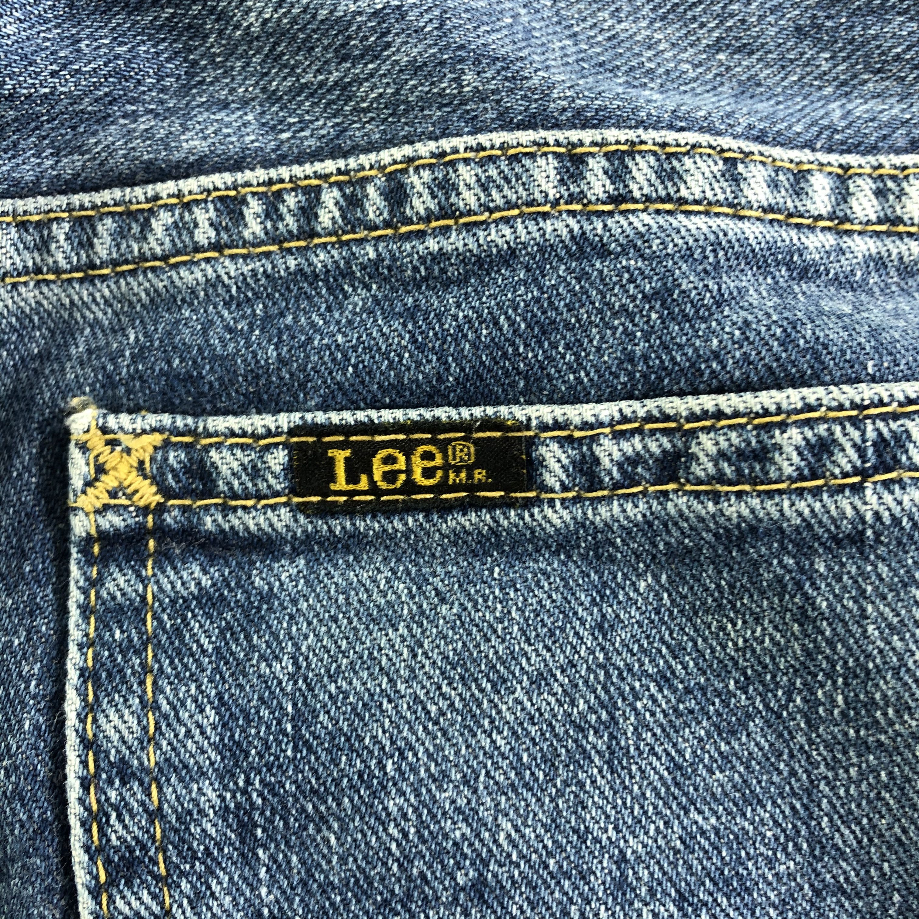 Lee Vintage Distress Lee Selvedge Jeans-JM3666 Size US 29 - 6 Thumbnail