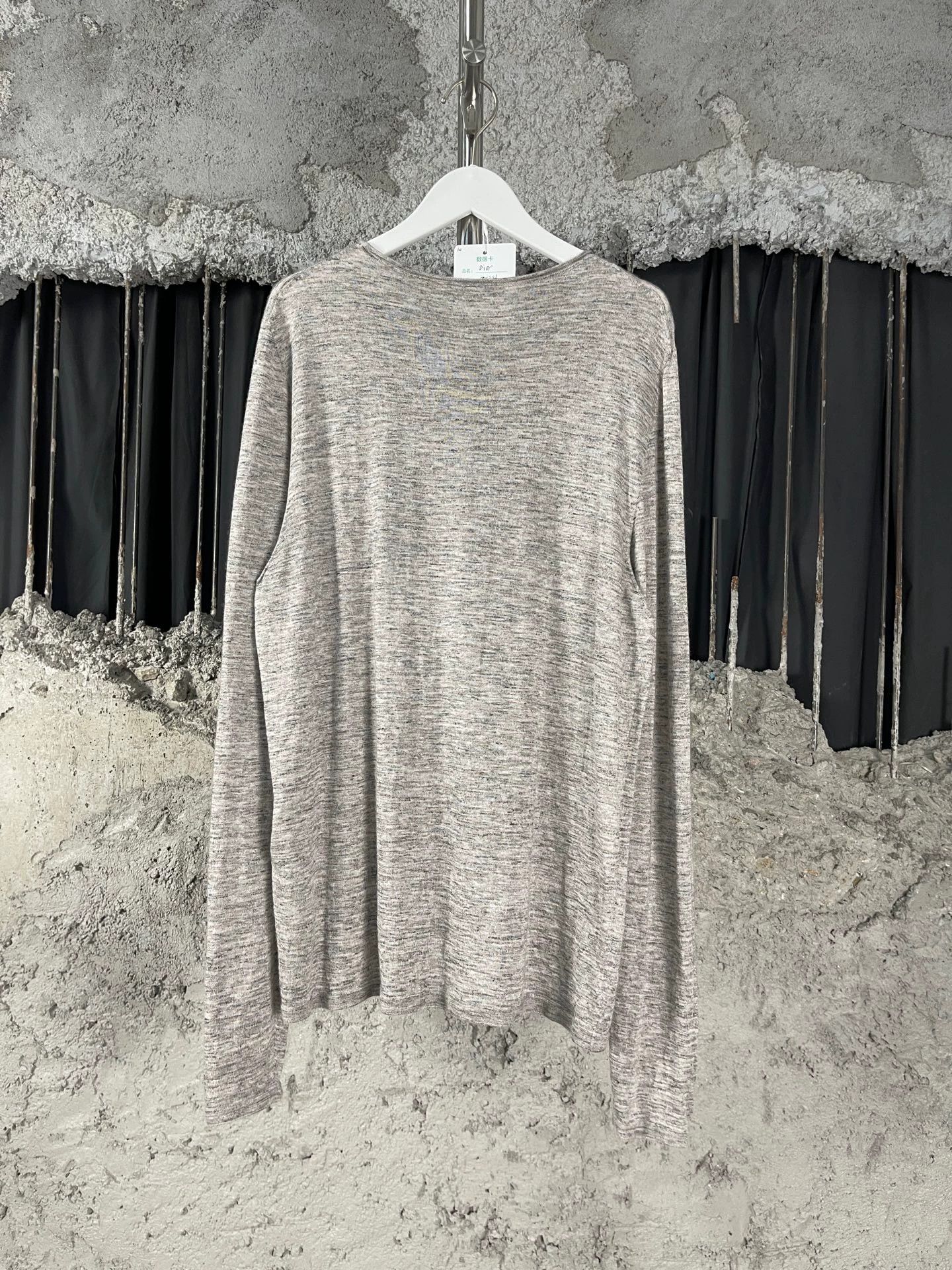 Dior Dior ss25 Embroidered Slogan Logo Knit Long Sleeve L New Size L / US 10 / IT 46 - 4 Thumbnail