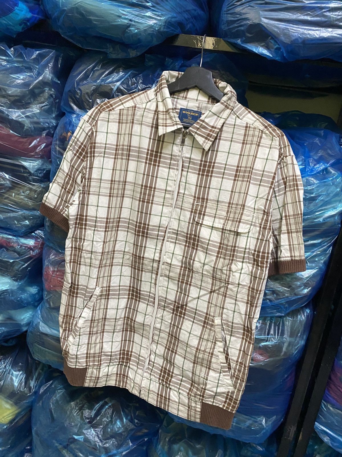 Woolrich Woolen Mills VINTAGE Y2K WOOLRICH PLAID ZIPPER SHIRT Size US M / EU 48-50 / 2 - 2 Thumbnail