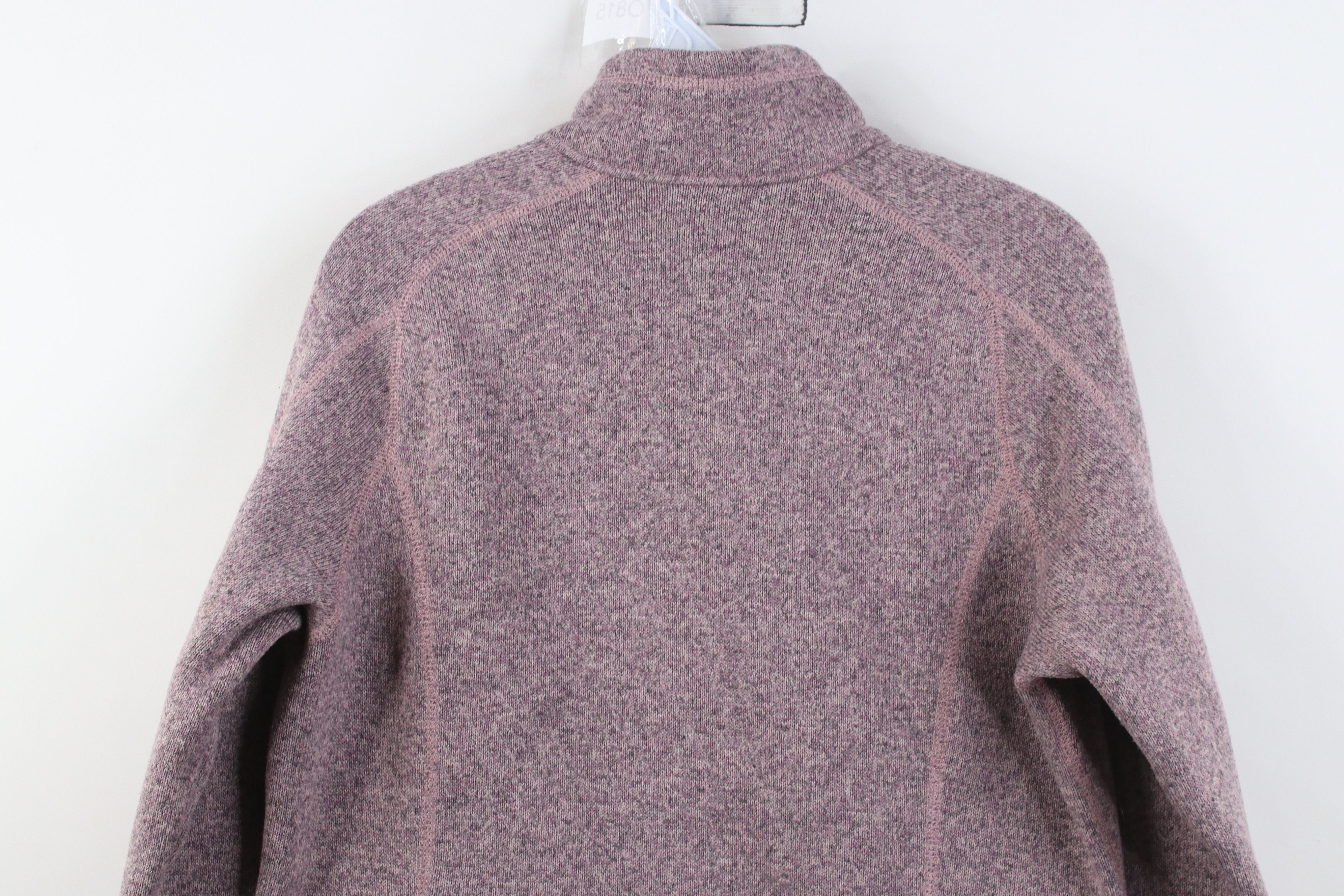 Patagonia Patagonia Out Better Sweater Full Zip Jacket Heather Purple Size L / US 10 / IT 46 - 13 Thumbnail